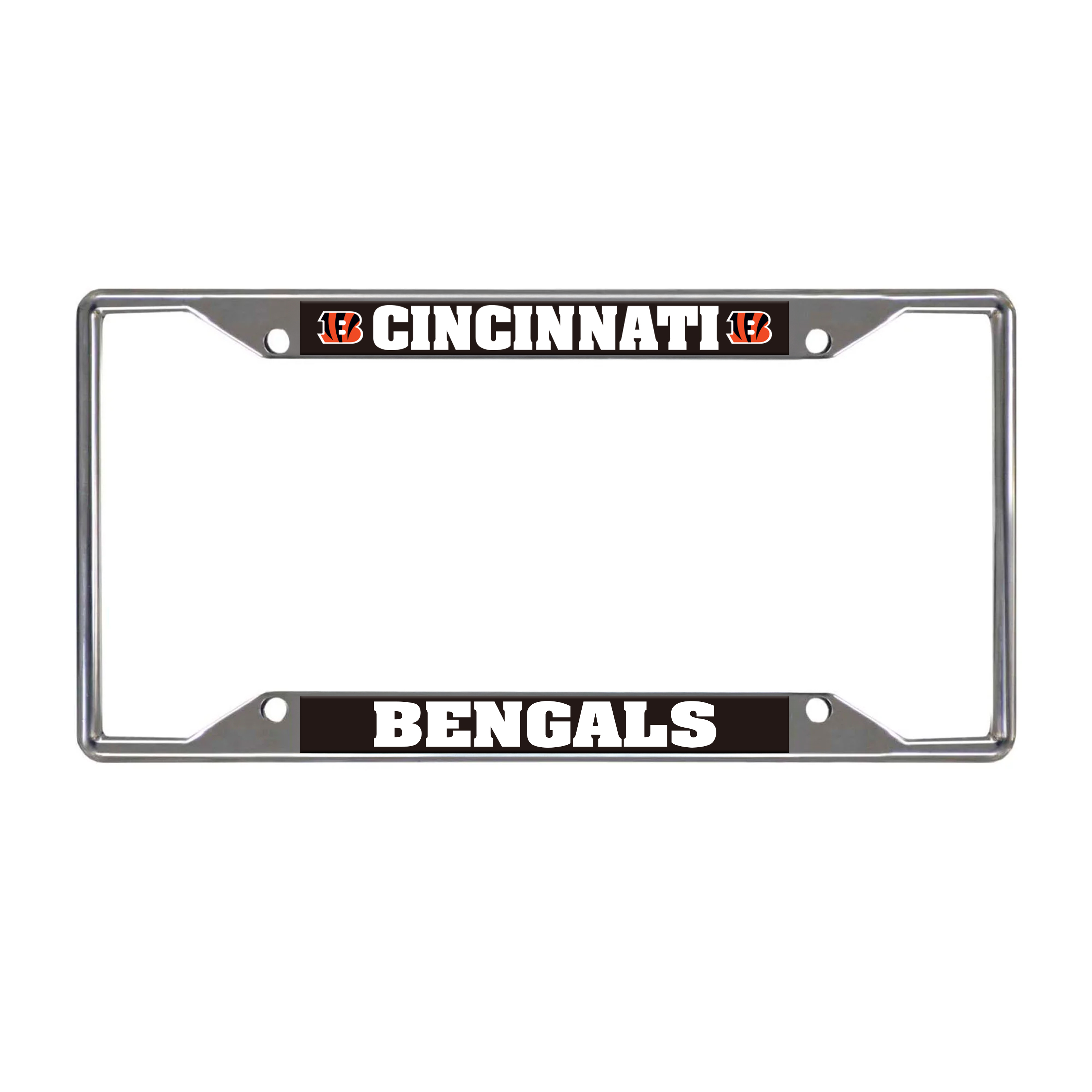 Cincinnati Bengals Chrome License Plate Frame    