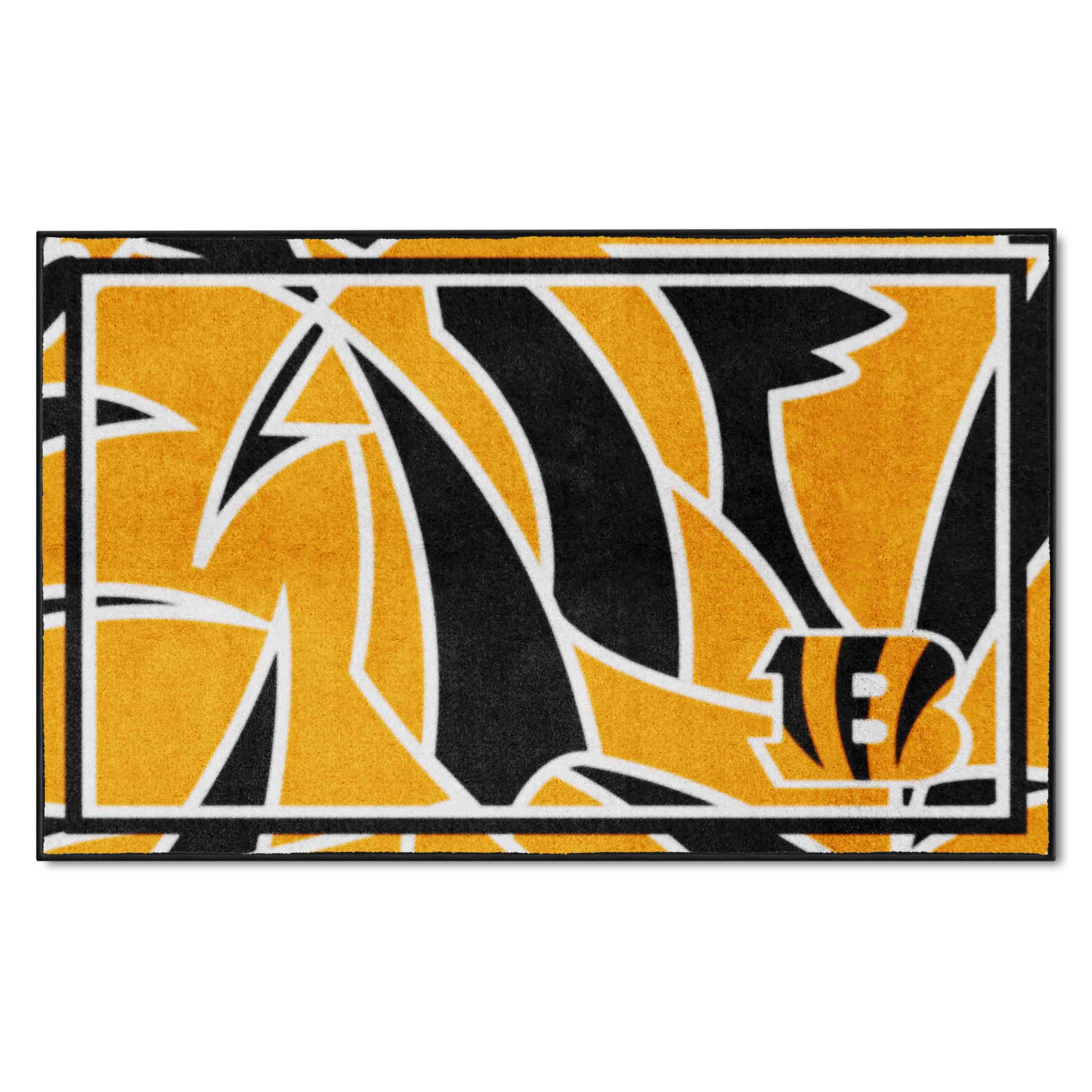 Cincinnati Bengals 4x6 Rug    