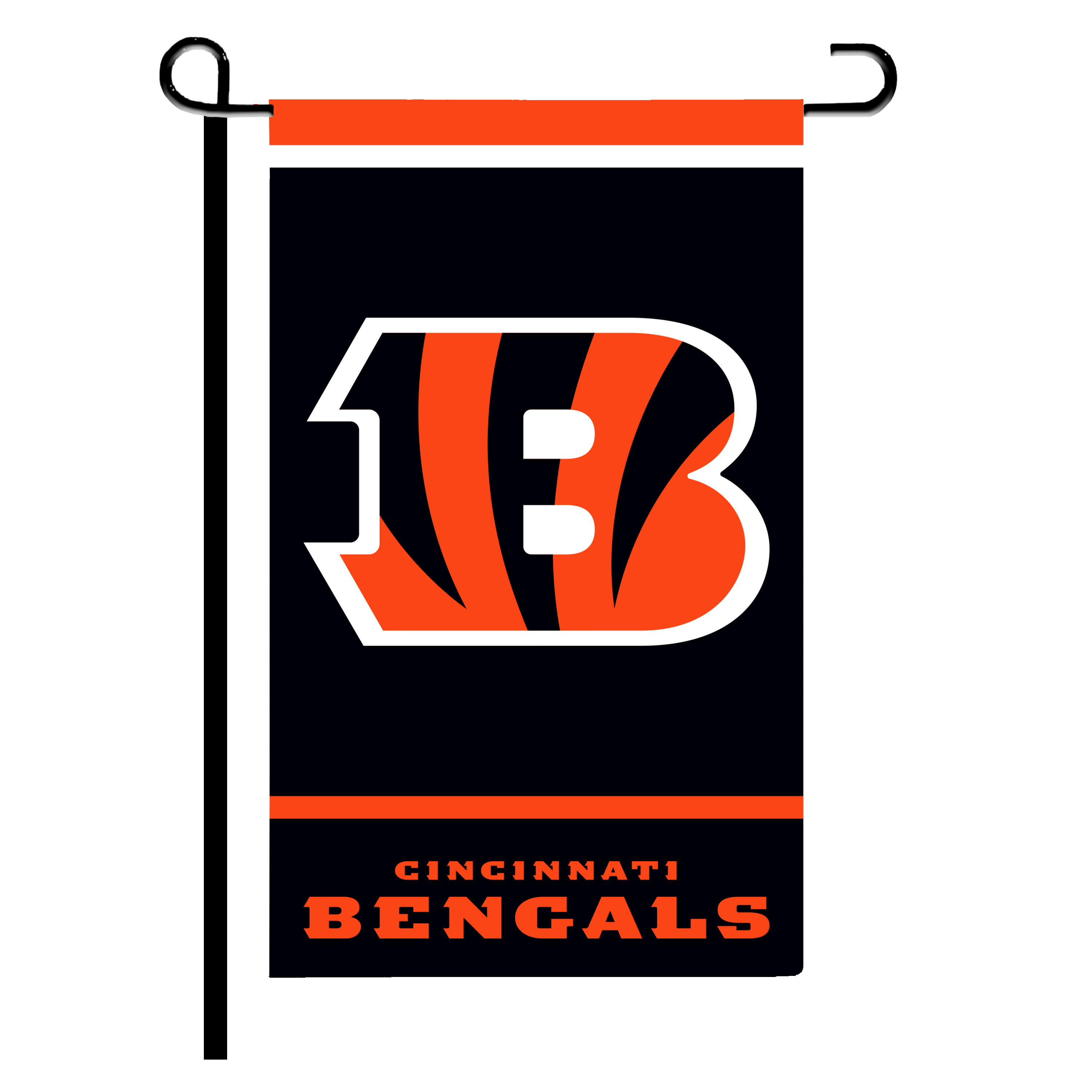 Cincinnati Bengals Garden Flag 12x18  