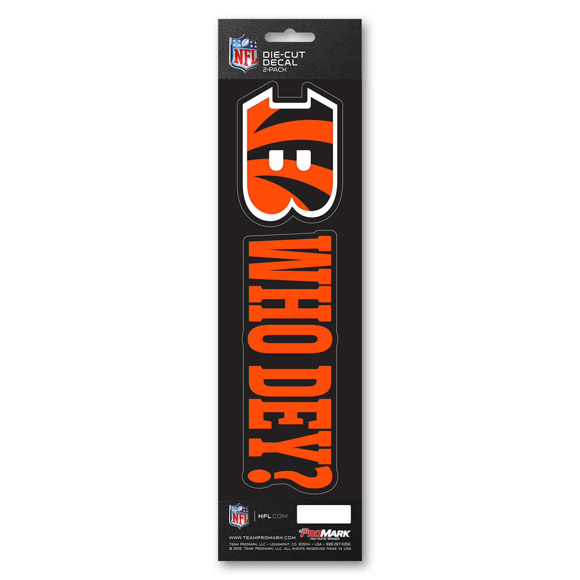 Cincinnati Bengals Team Slogan Decal    