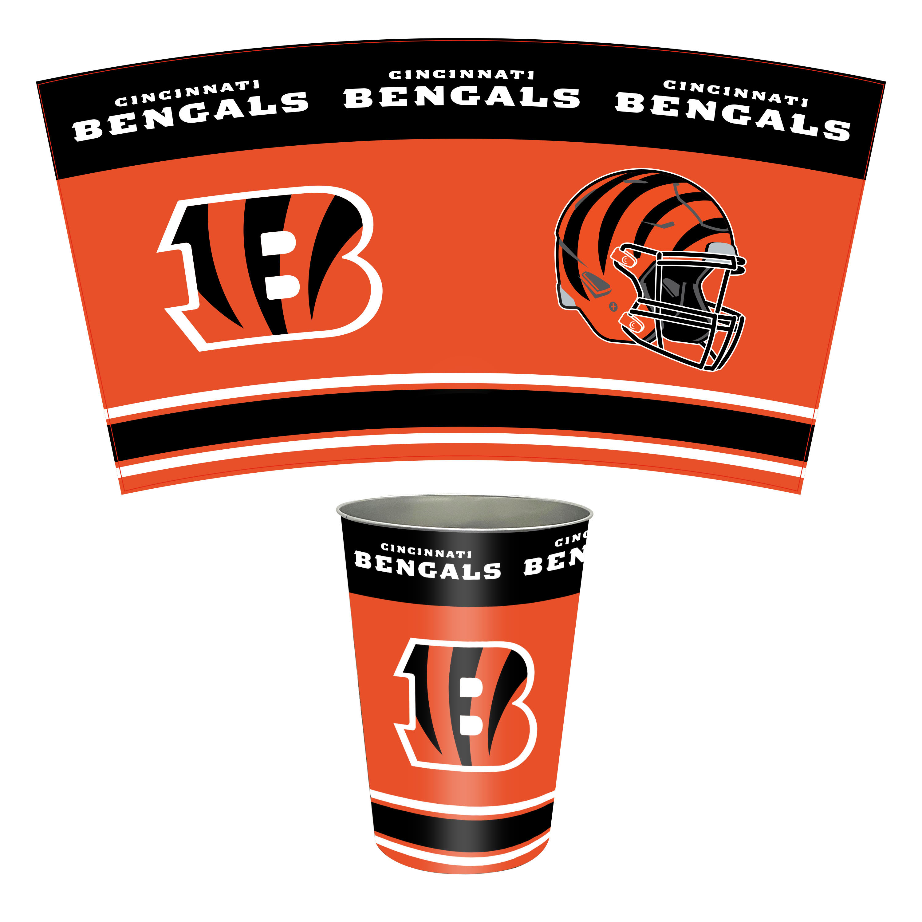 Cincinnati Bengals Wastebasket    