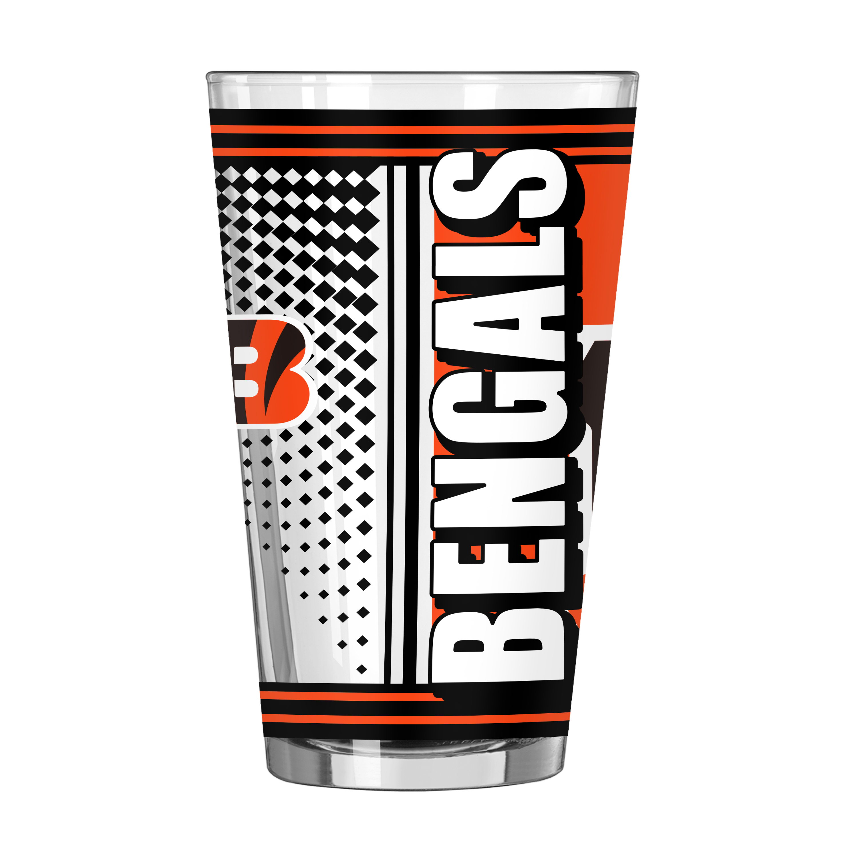 Cincinnati Bengals 16oz Hero Pint Glass    