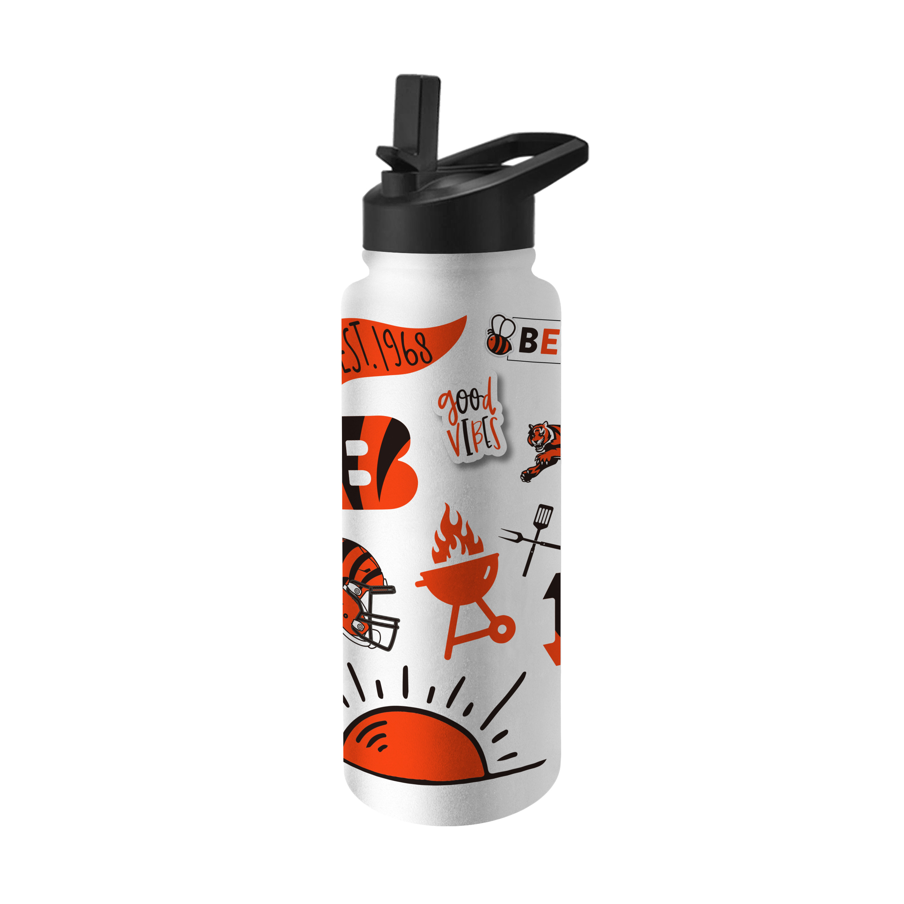 Cincinnati Bengals 34oz Native Quencher Bottle    