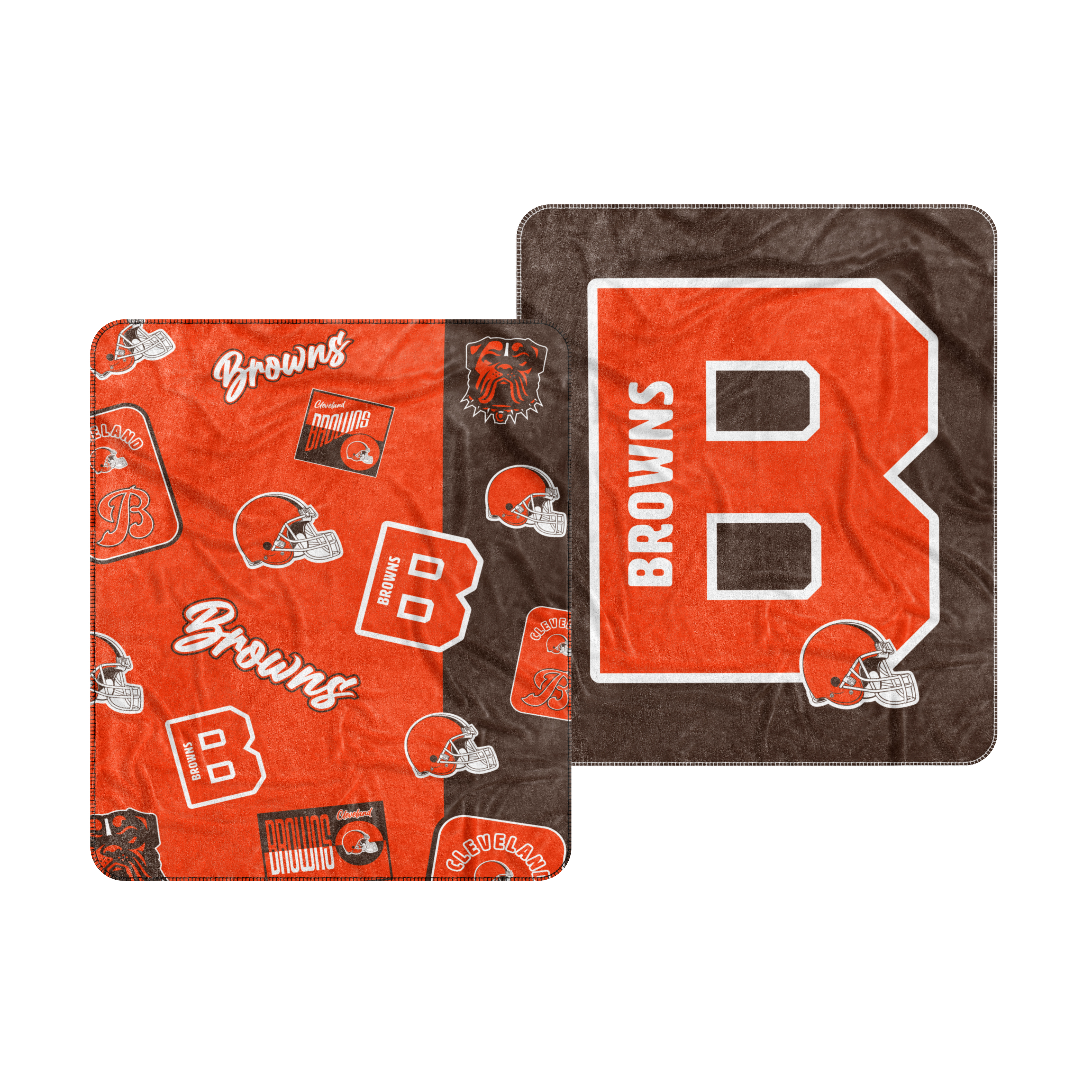 Cleveland Browns Dream Weave Throw 50x60 Blanket 