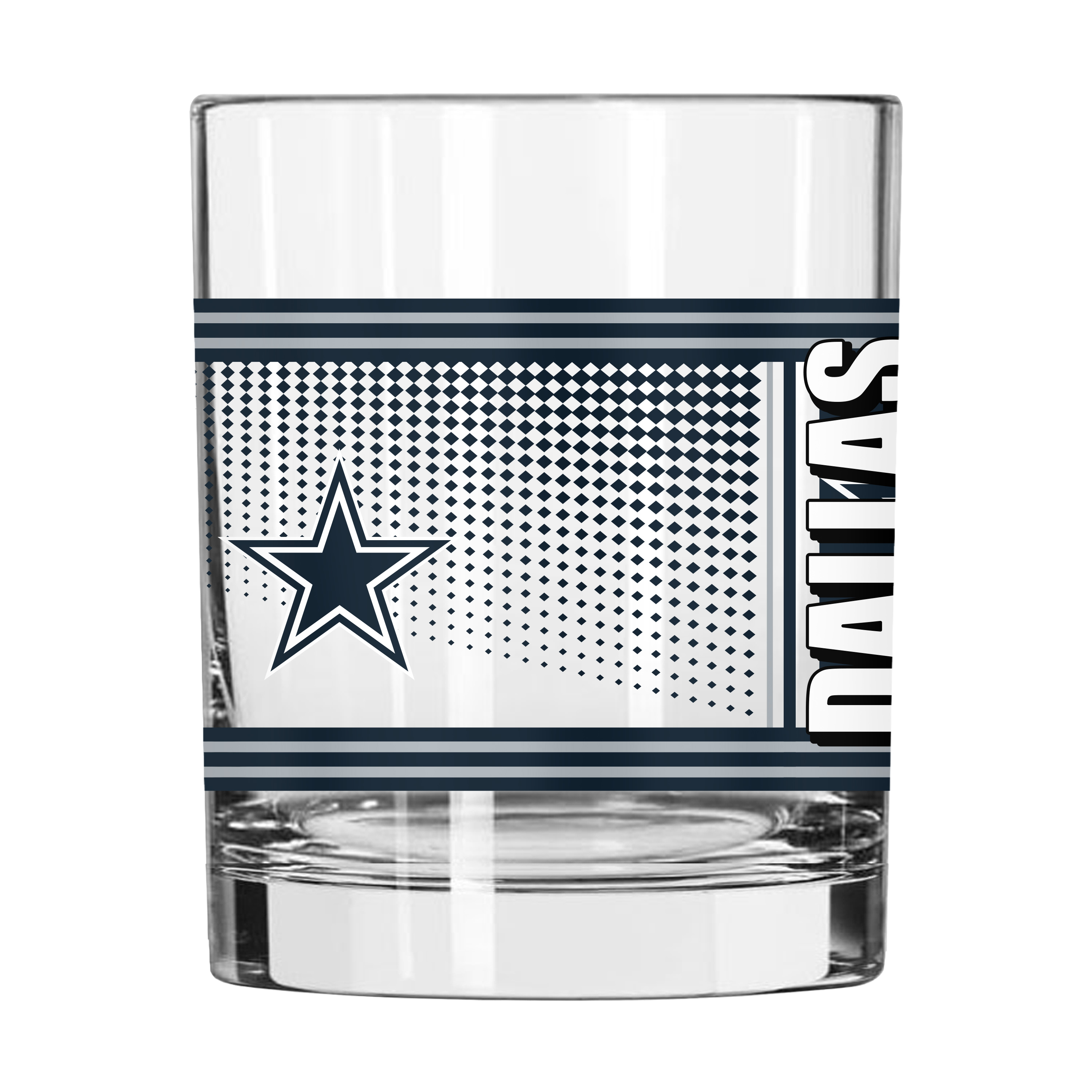 Dallas Cowboys 14oz Hero Rocks Glass    
