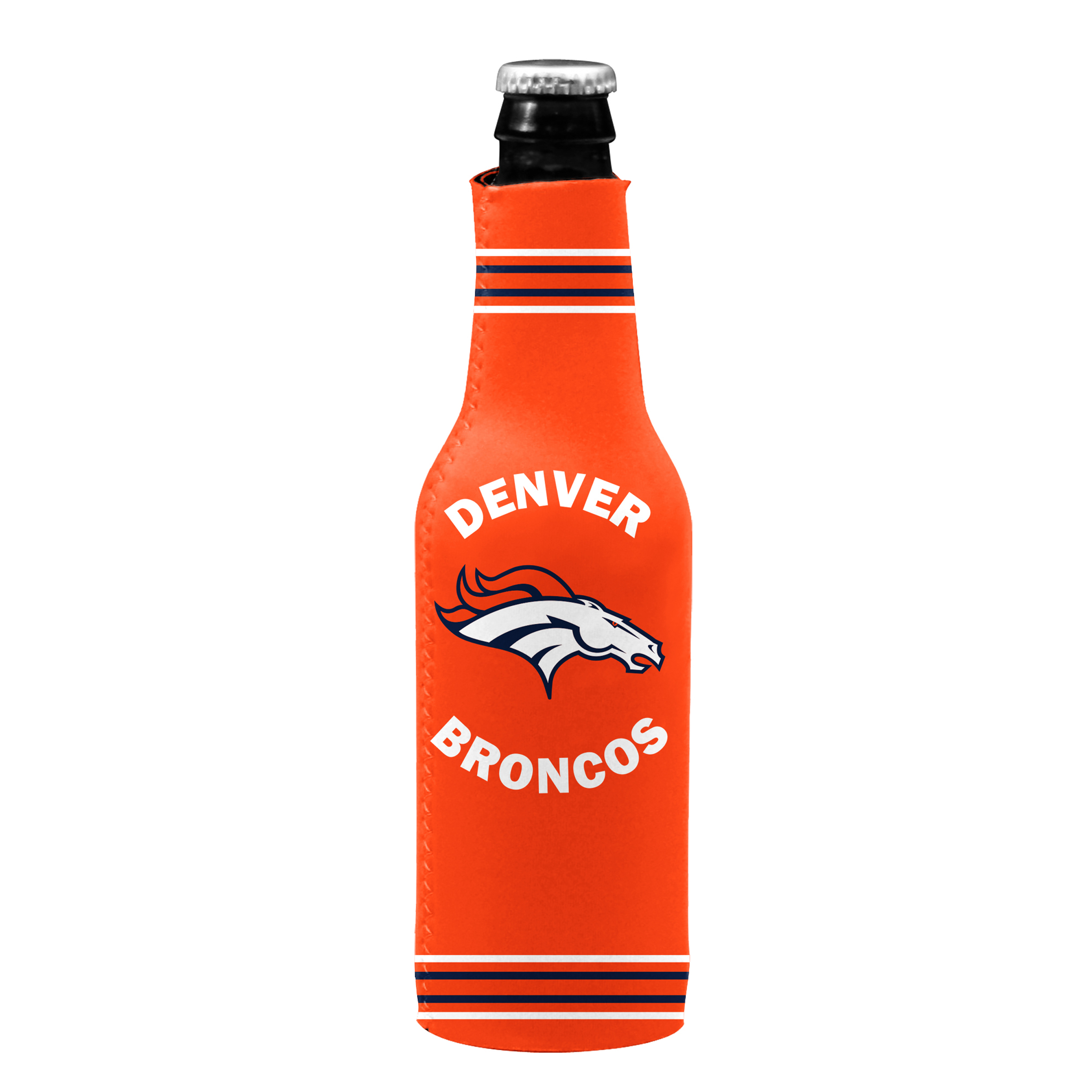 Denver Broncos Crest Logo Insulated Bottle Sleeve    
