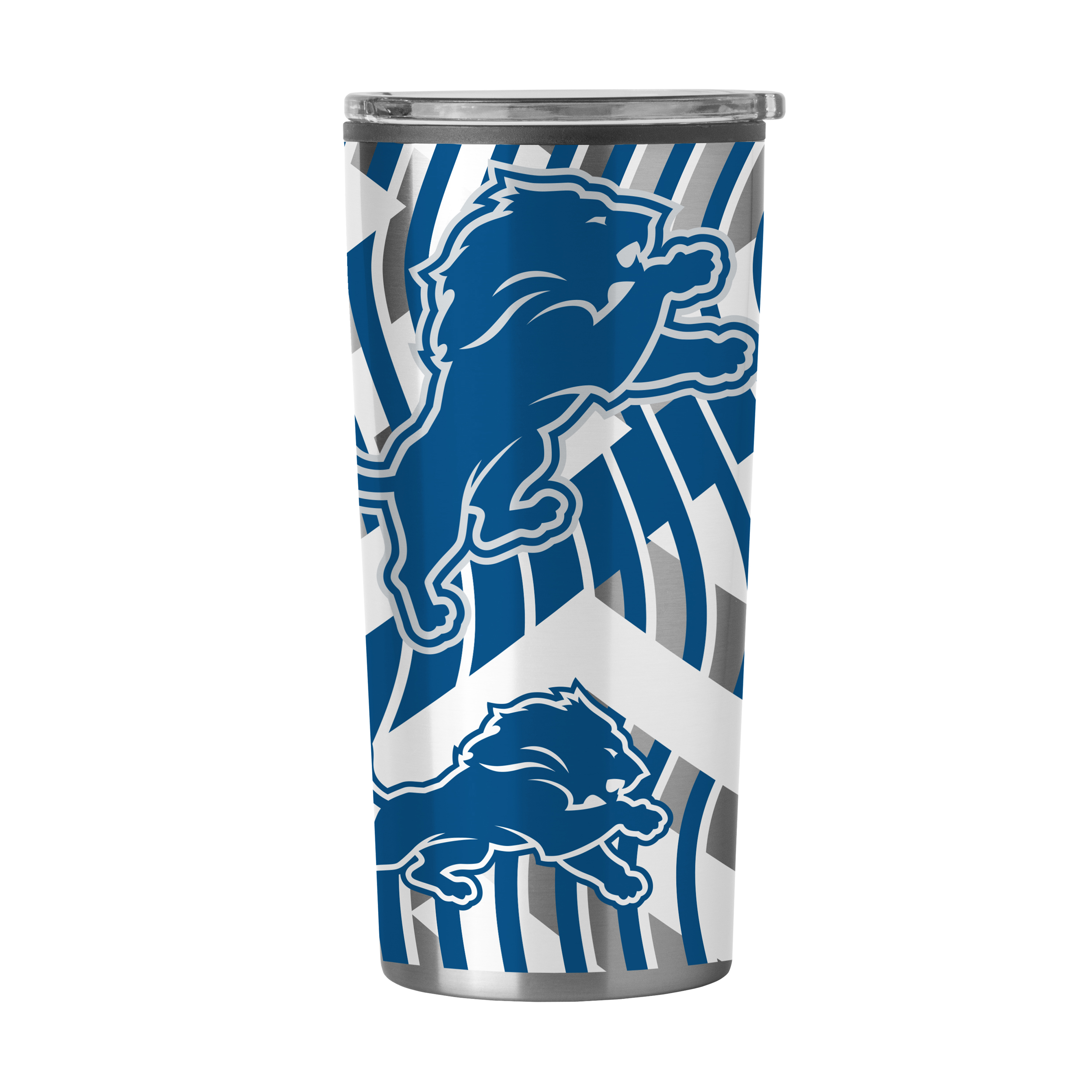 Detroit Lions Flex 20oz Plastic Wall Stainless Tumbler    