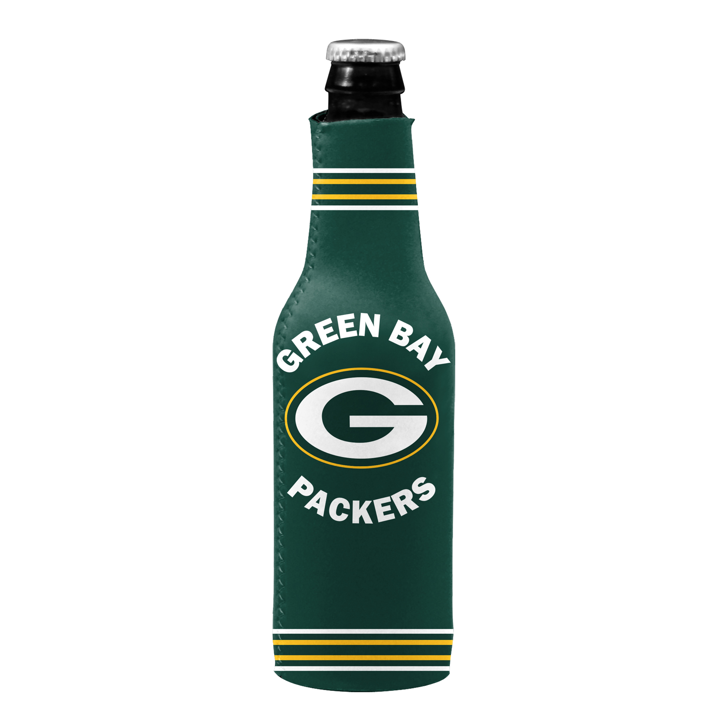 Green Bay Packers Crest Logo Insulated Bottle Sleeve    