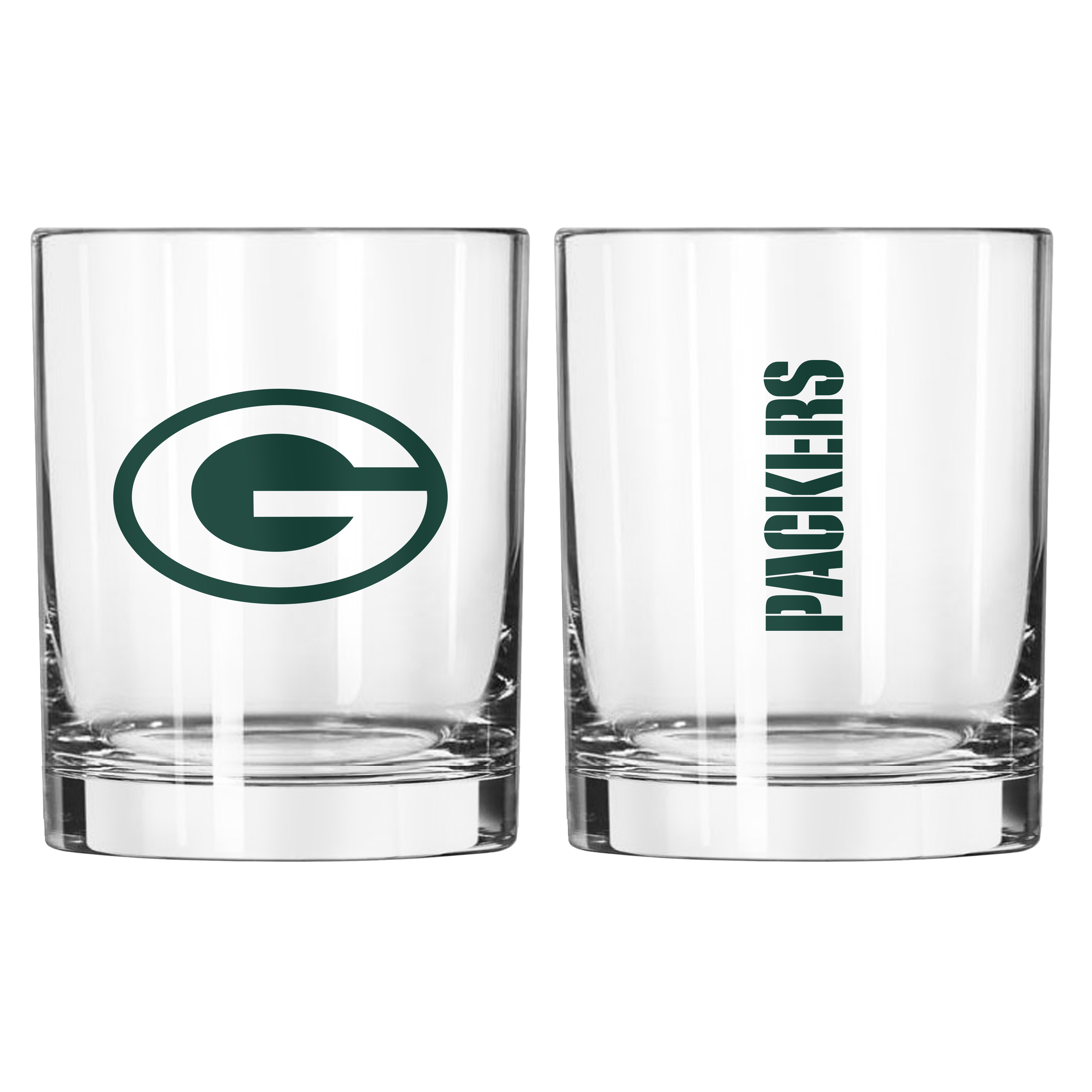 Green Bay Packers 14oz Gameday Rocks Glass    