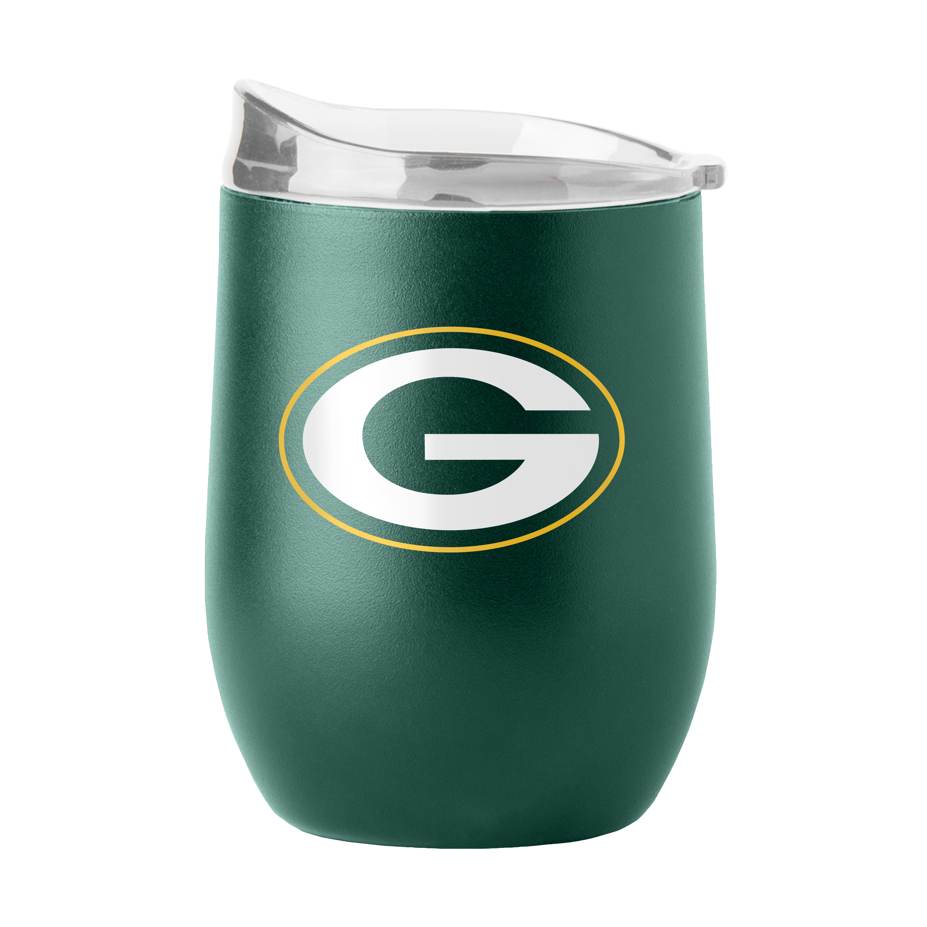 Green Bay Packers 16oz Flipside Powder Coat Curved Beverage    