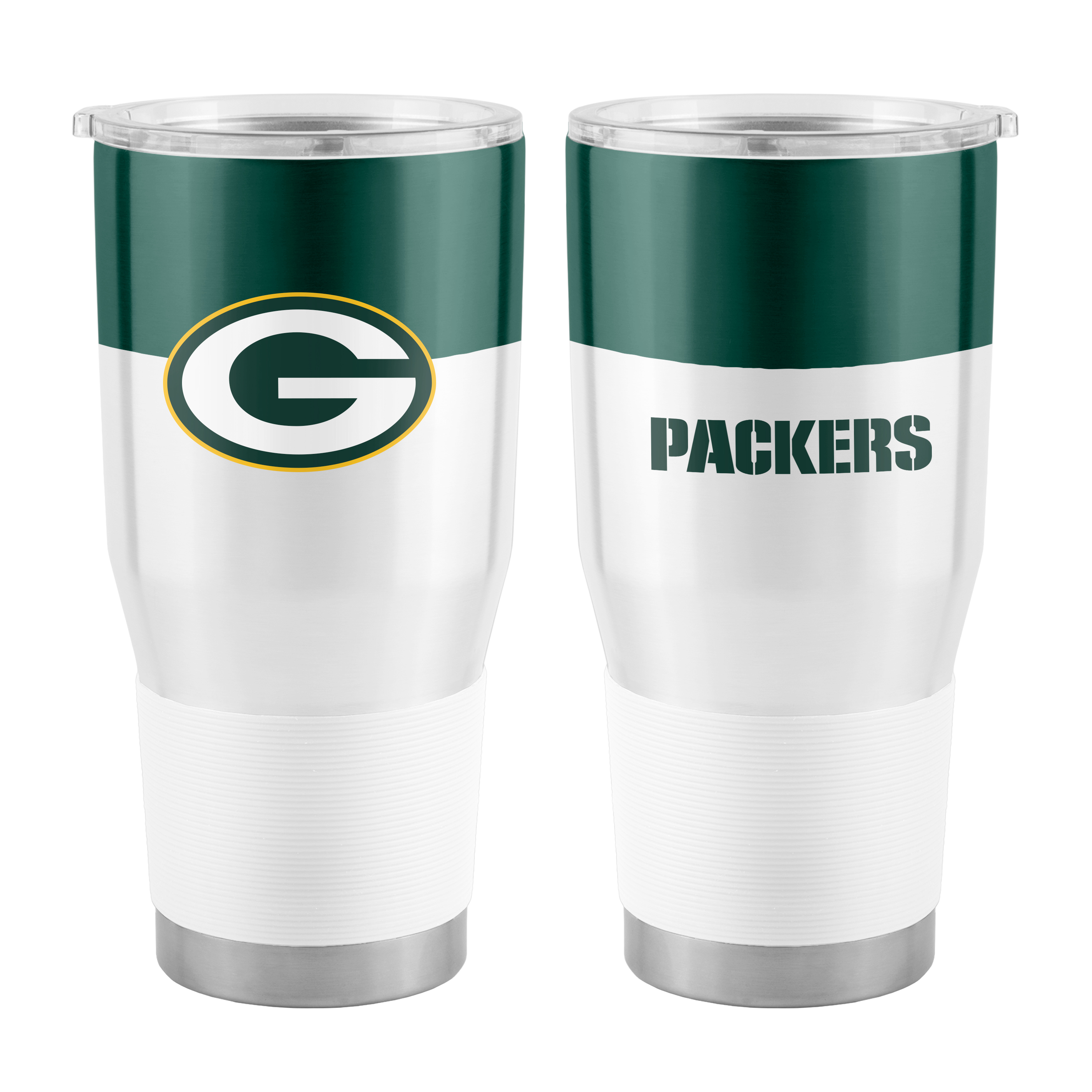 Green Bay Packers 30oz Colorblock Stainless Tumbler    
