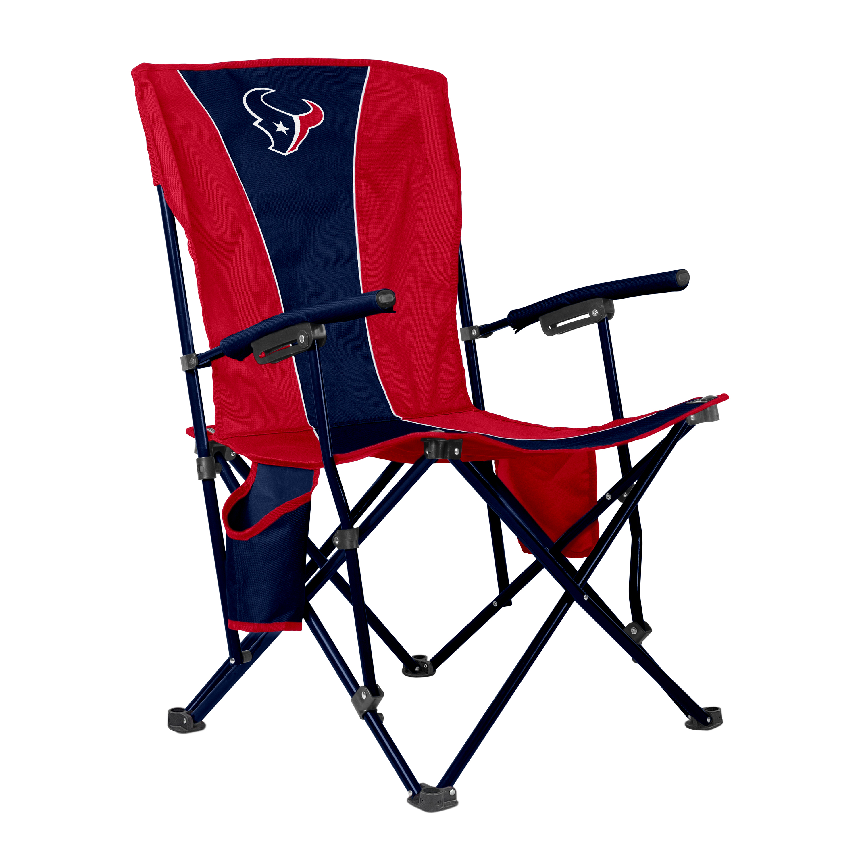 Houston Texans Big Boy  Hard Arm Folding Chair - Tailgate - Camping 