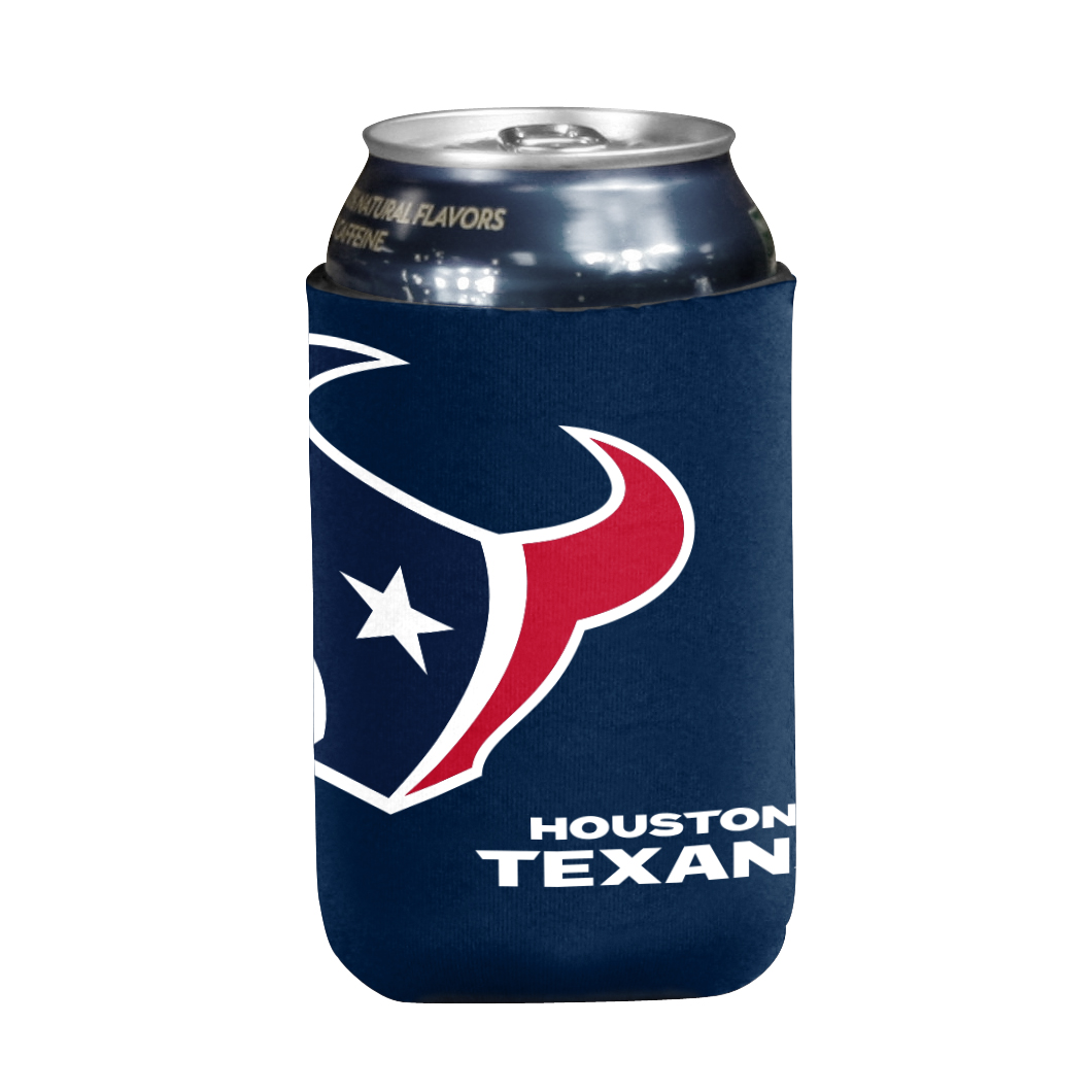 Houston Texans Oversized Logo Insulated Can Sleeve    