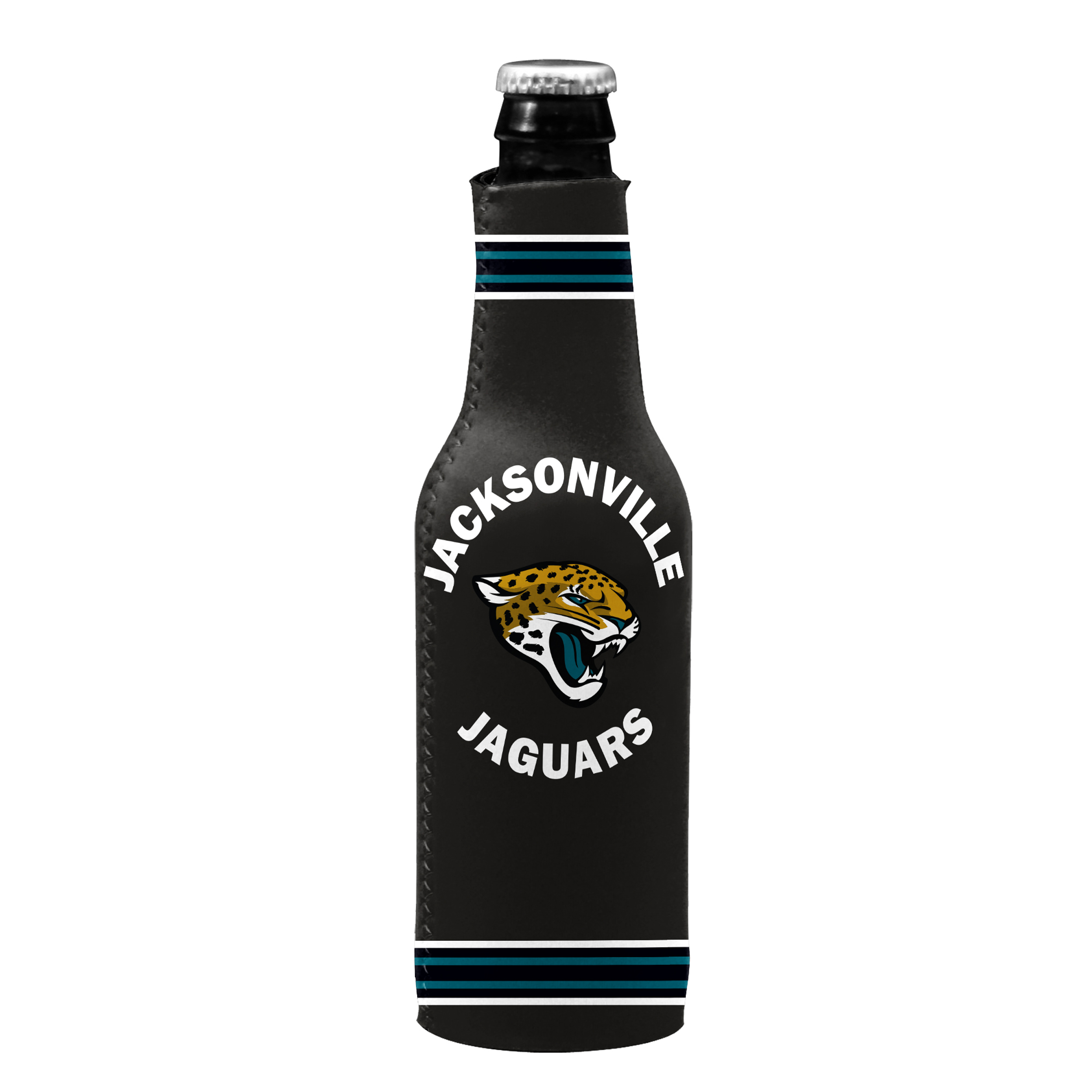 Jacksonville Jaguars Crest Logo Insulated Bottle Sleeve    