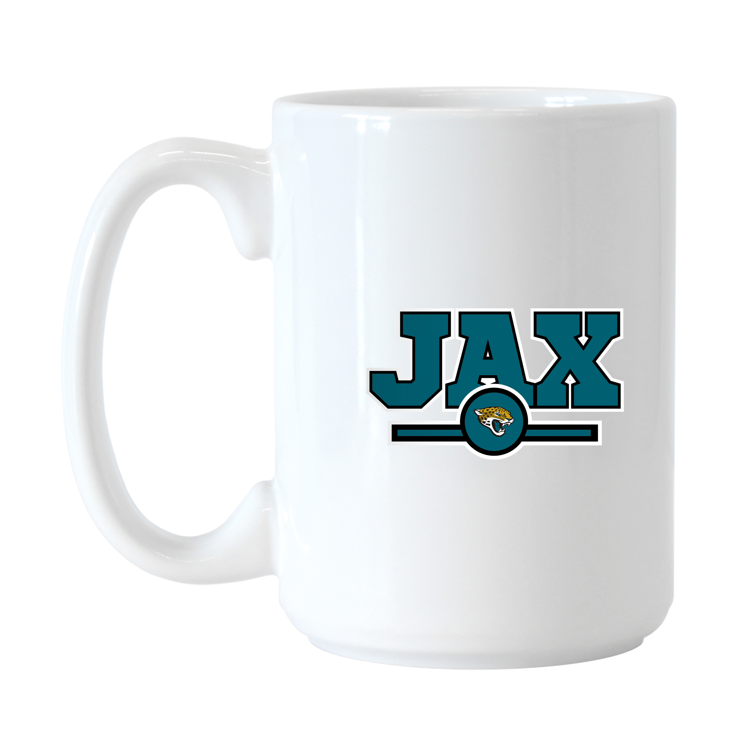 Jacksonville Jaguars 15oz Letterman Sublimated Mug    