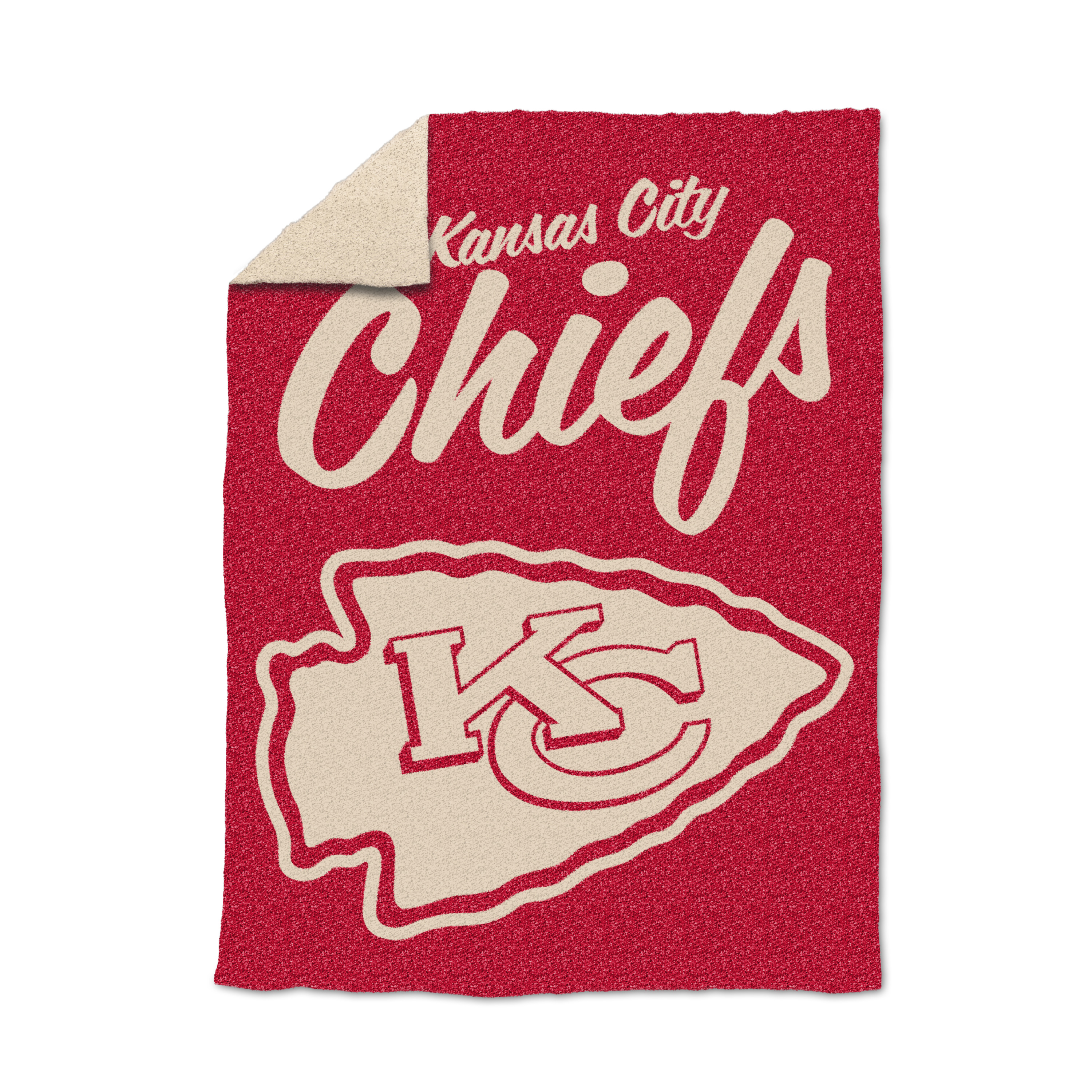 Kansas City Chiefs 2025 Sams Luxe Dreams Throw 60x80    