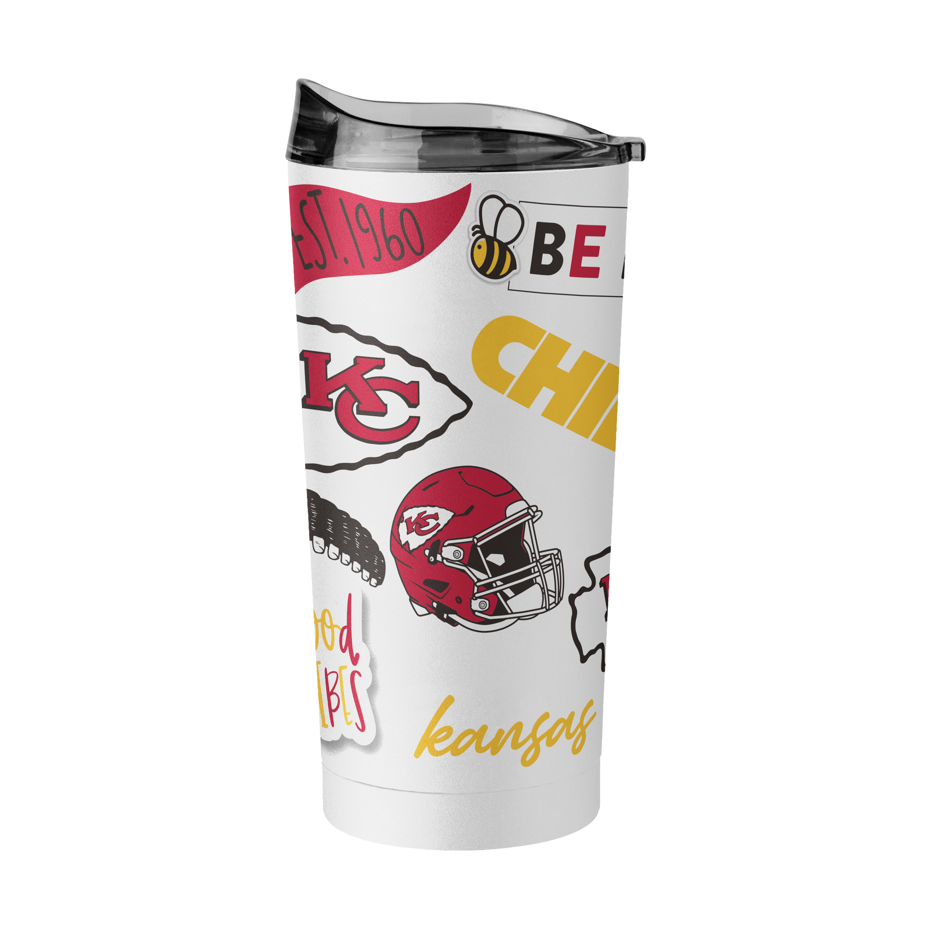 Kansas City Chiefs 20oz Native Powder Coat Tumbler    