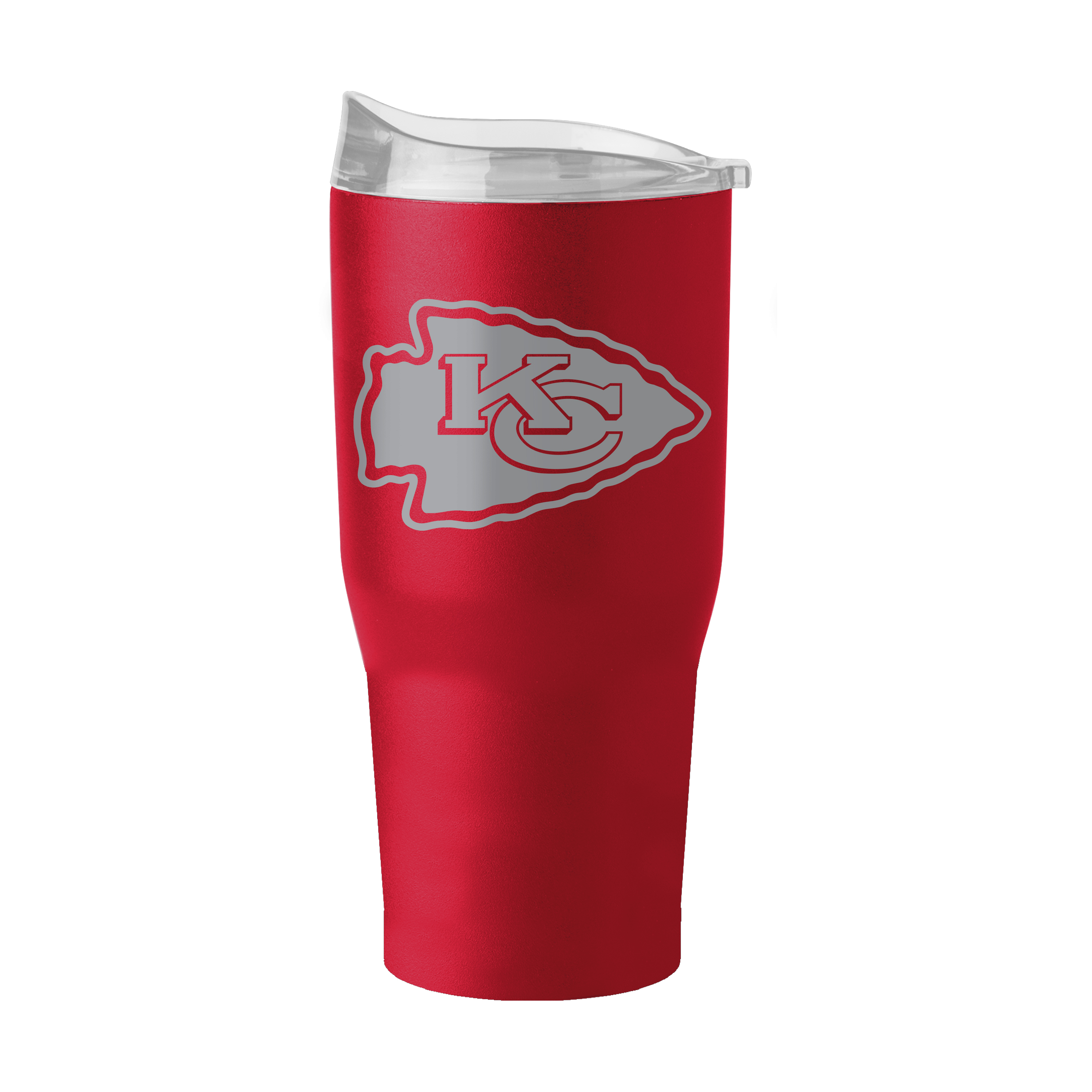 Kansas City Chiefs 30oz Etch Powder Coat Tumbler    