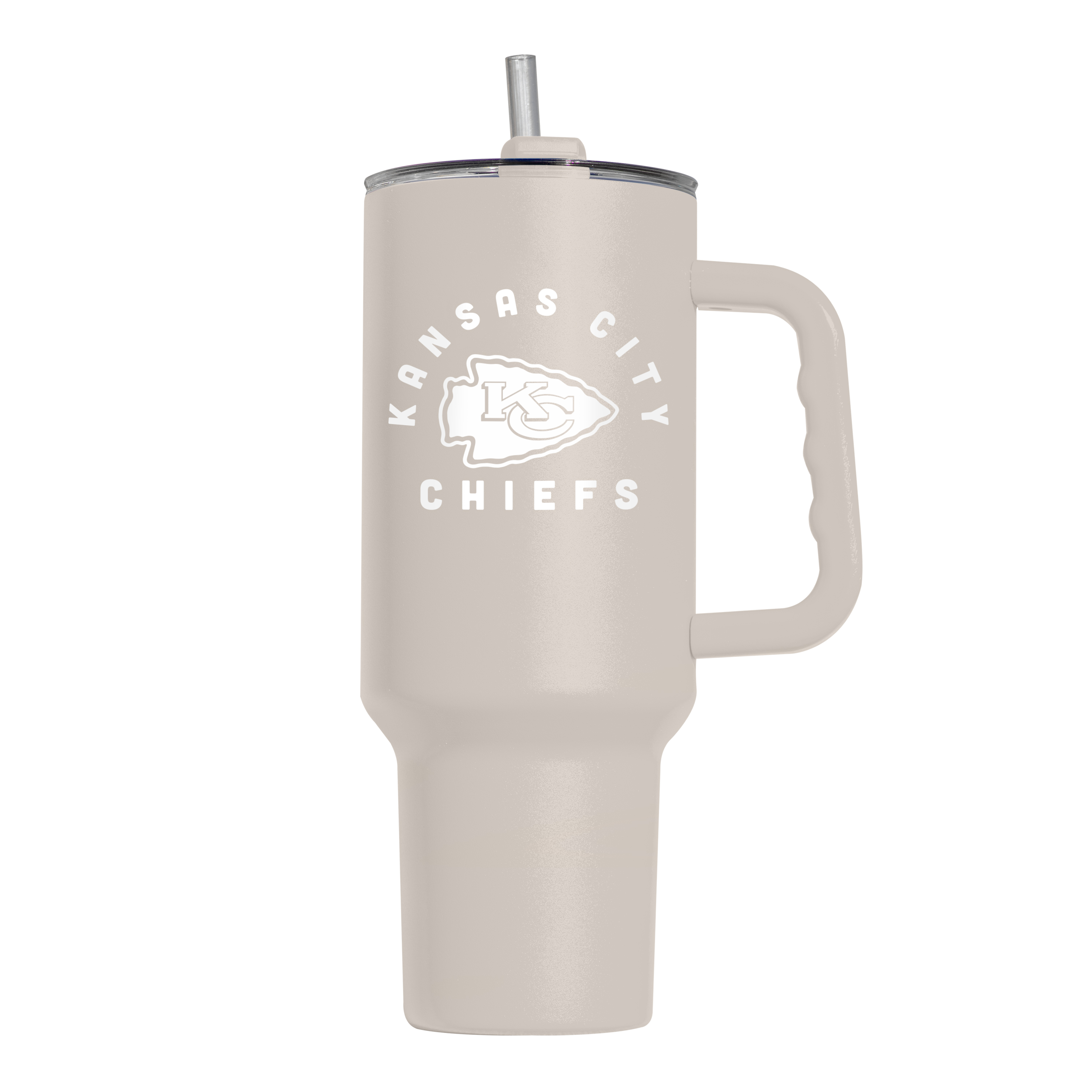 Kansas City Chiefs 40oz Archway Sand Powder Coat Tumbler  