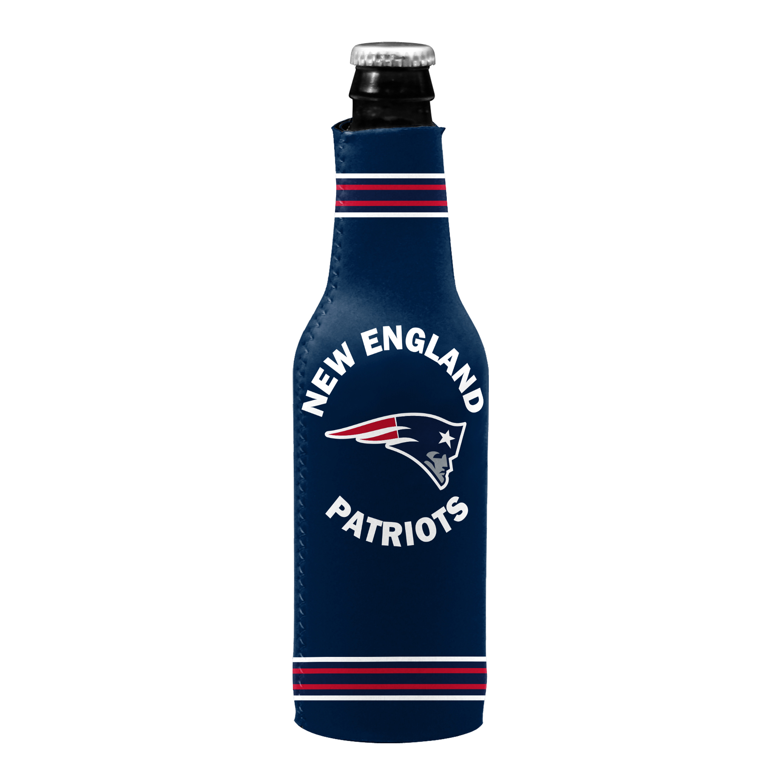 New England Patriots Crest Logo Insulated Bottle Sleeve    