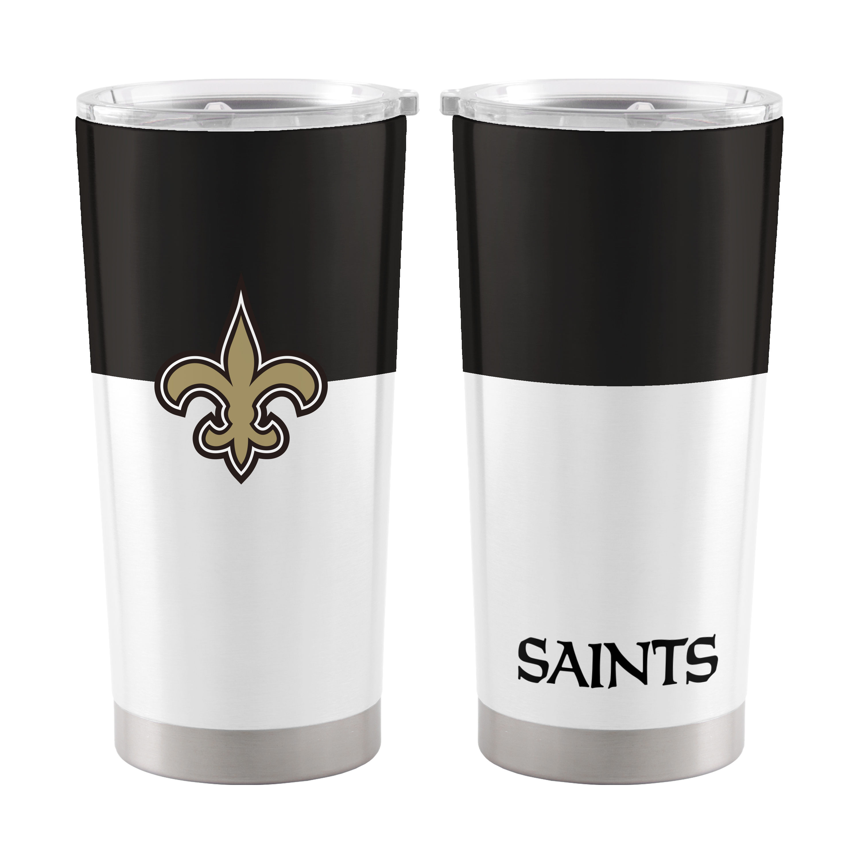 New Orleans Saints Colorblock 20oz Stainless Tumbler    