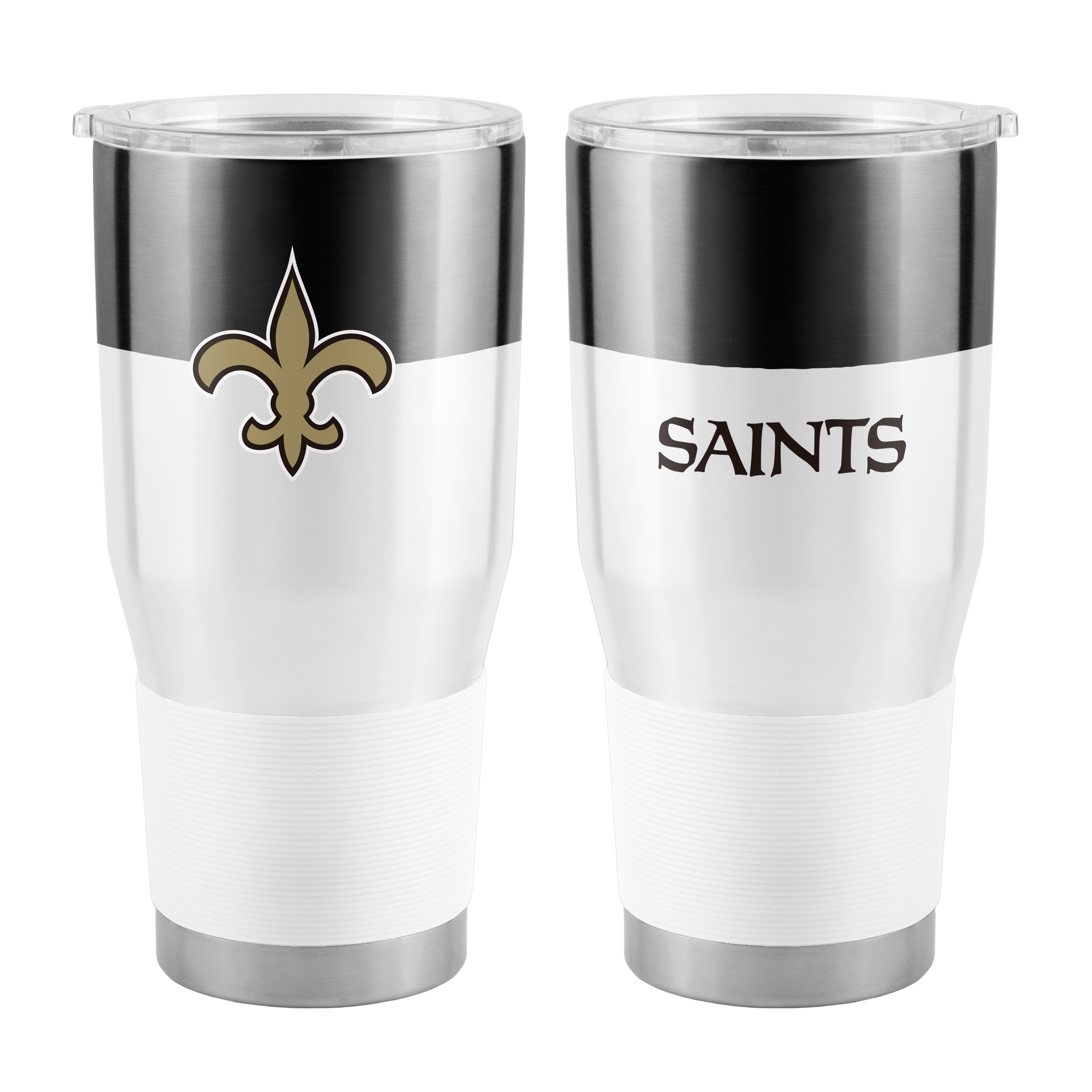 New Orleans Saints 30oz Colorblock Stainless Tumbler    
