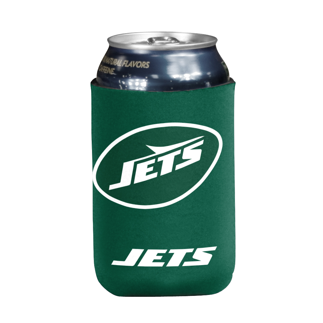 New York Jets Oversized Logo Insulated Can Sleeve    