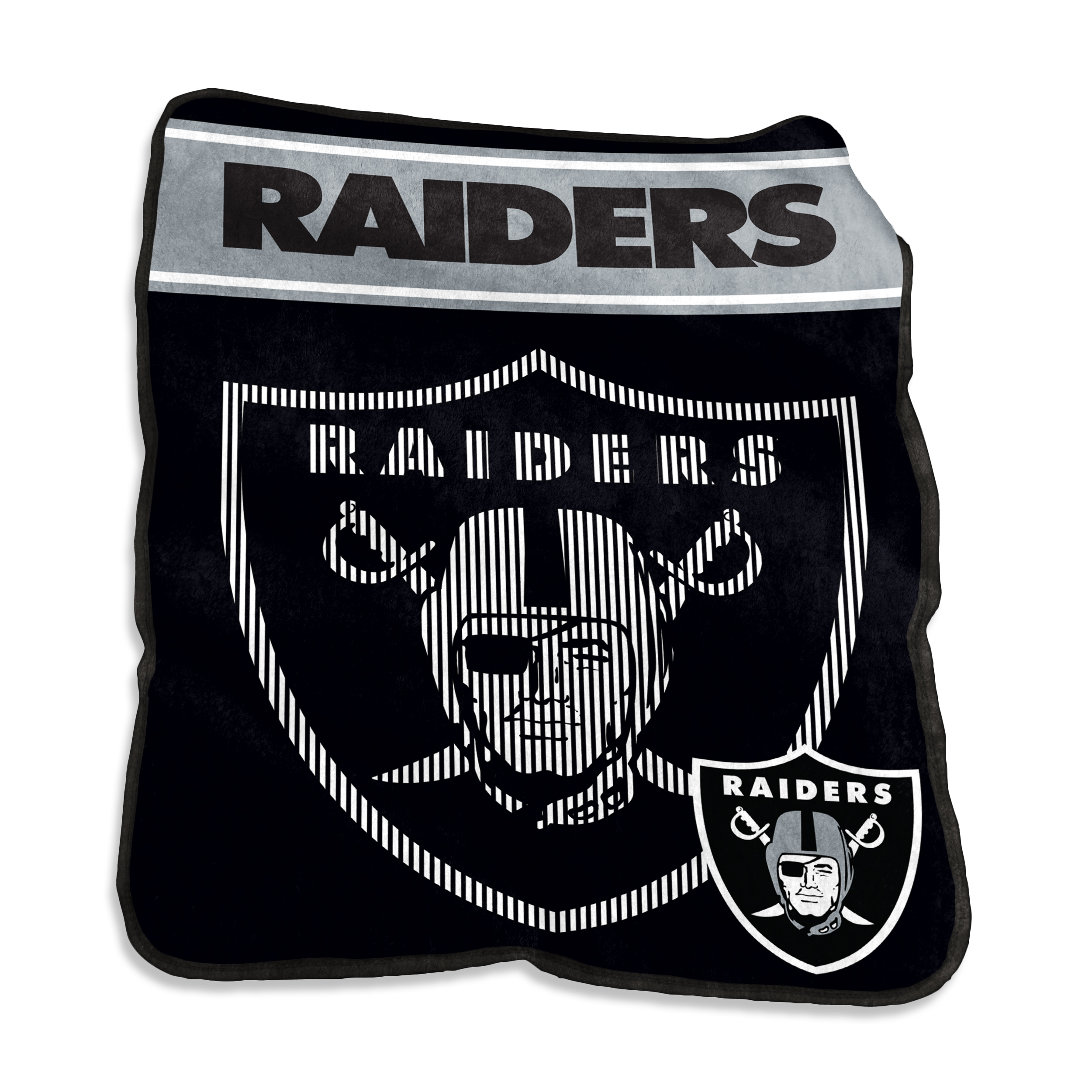 Las Vegas Raiders 60x80 Raschel Throw    