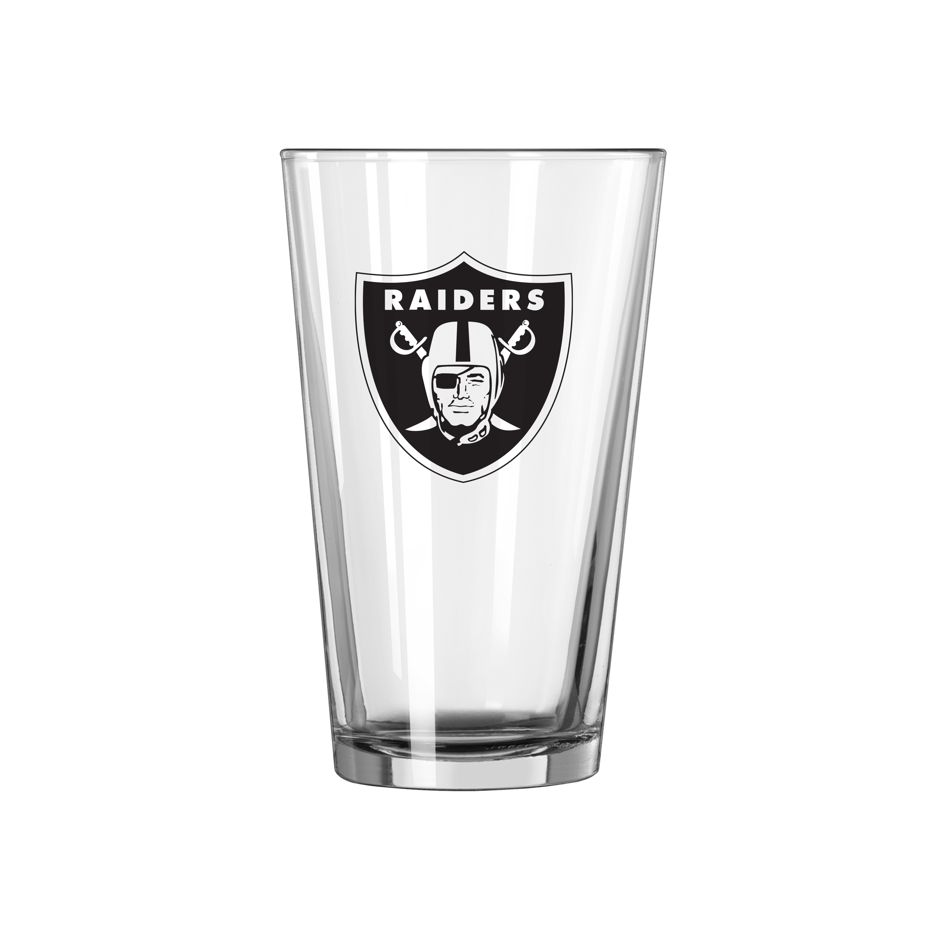 Las Vegas Raiders 16oz "Raiders" Gameday Pint Glass    