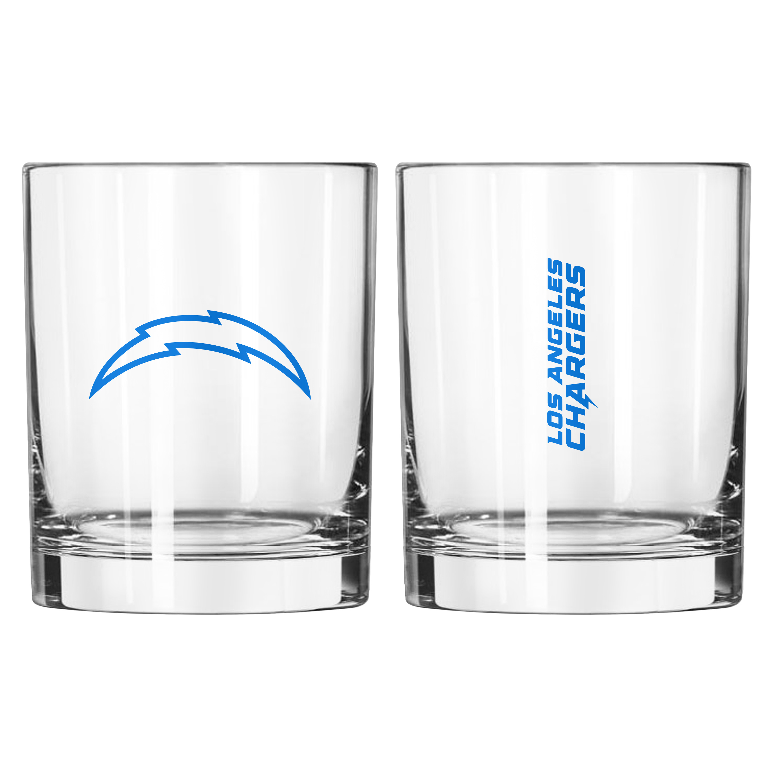 LA Chargers 14oz Gameday Rocks Glass    