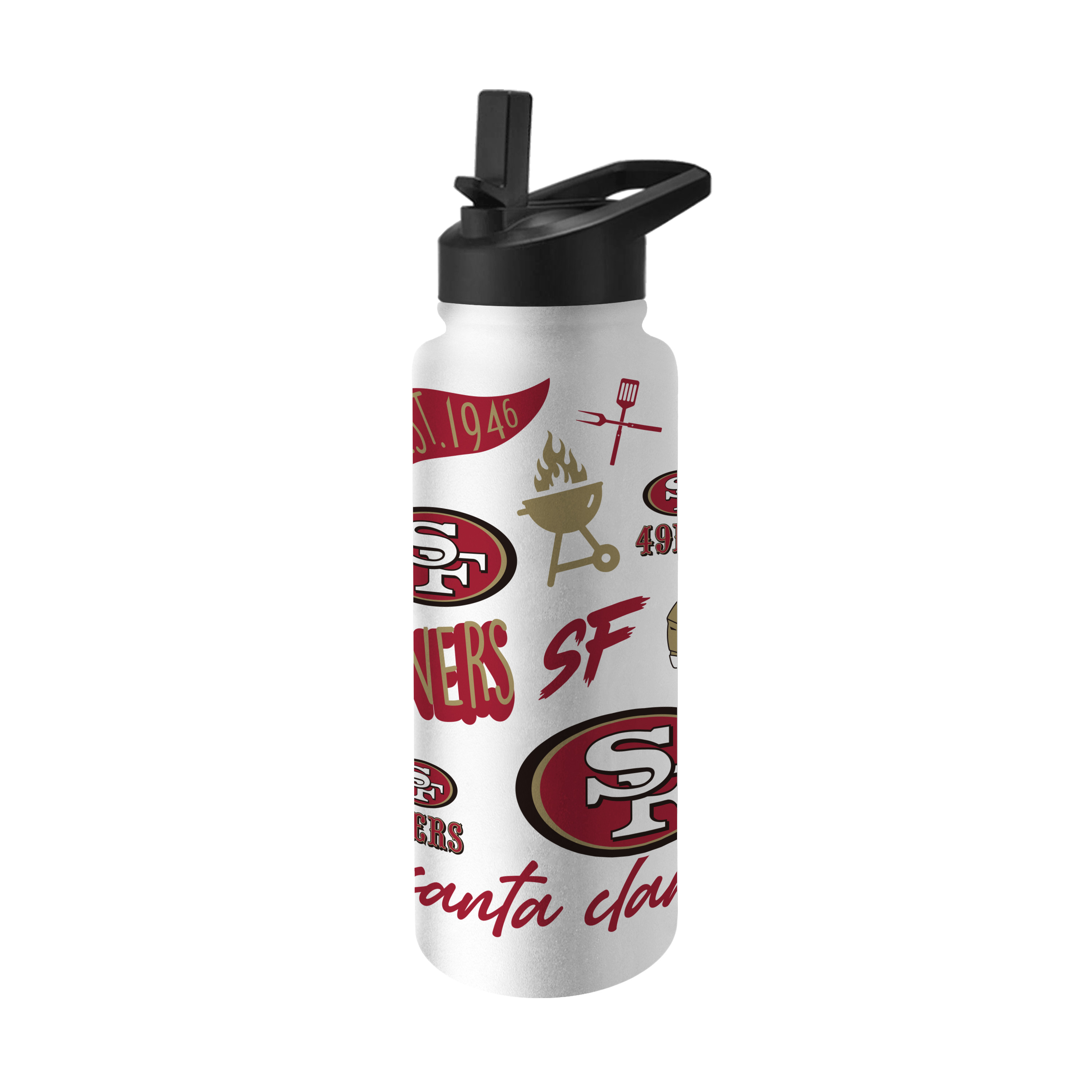 San Francisco 49ers 34oz Native Quencher Bottle    