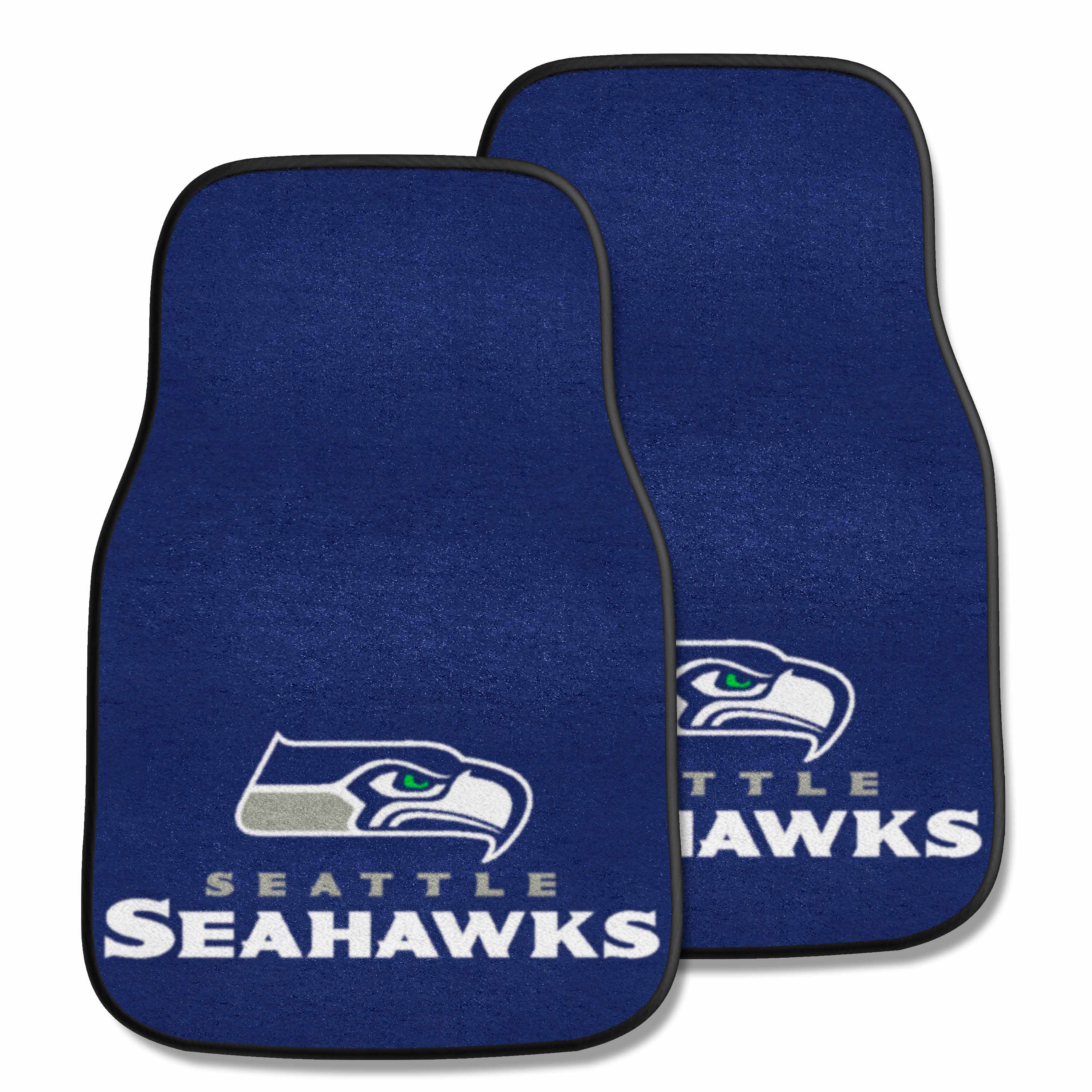 Seattle Seahawks 2-pc Carpet Car Mat Set  