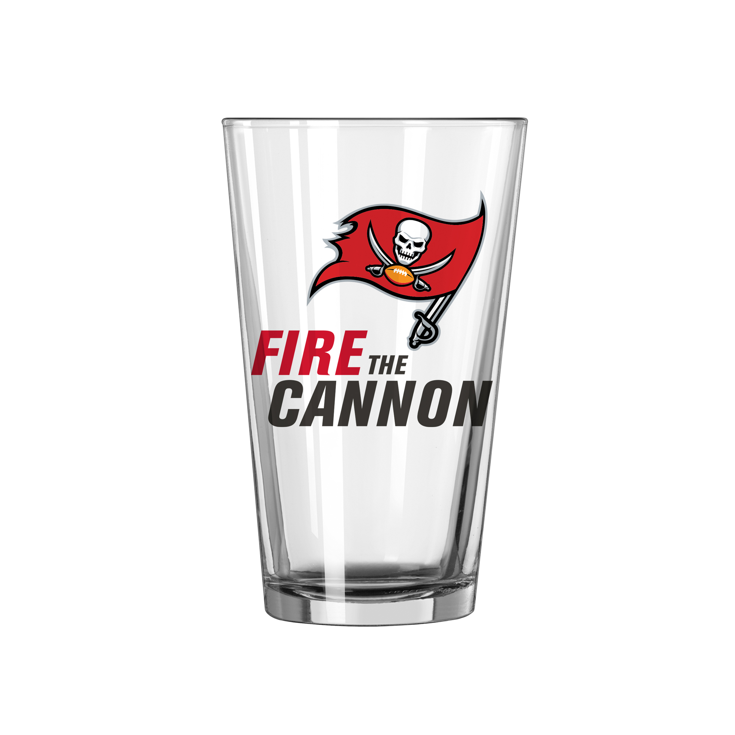 Tampa Bay Buccaneers 16oz Slogan Pint Glass    