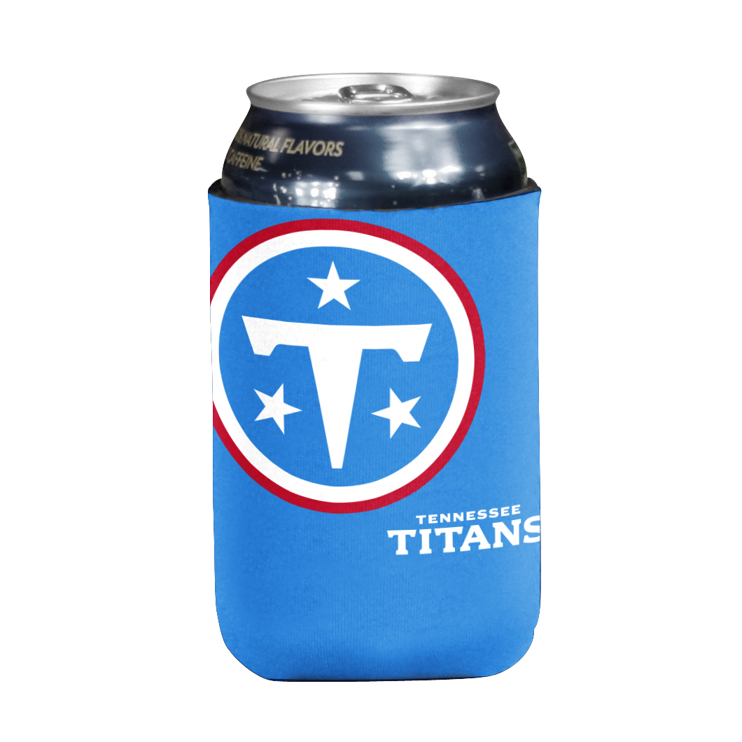 Tennessee Titans Oversized Logo Insulated Can Sleeve    