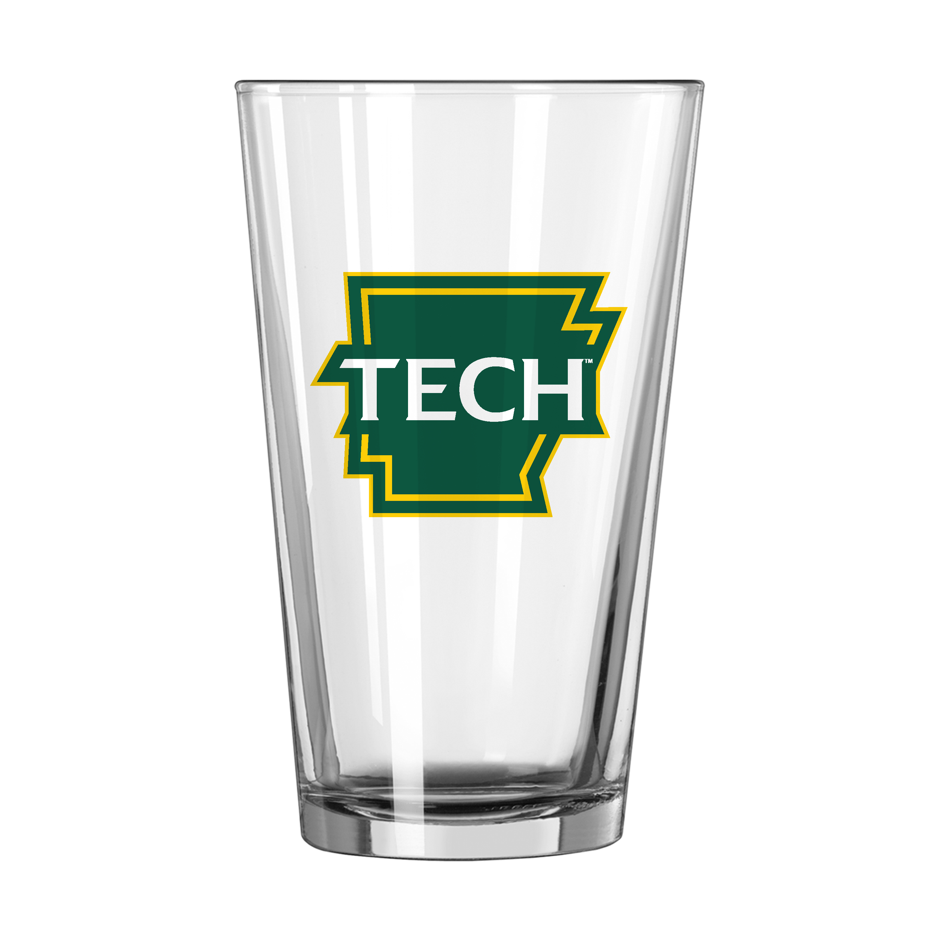 Arkansas Tech 16oz Overtime Pint Glass  