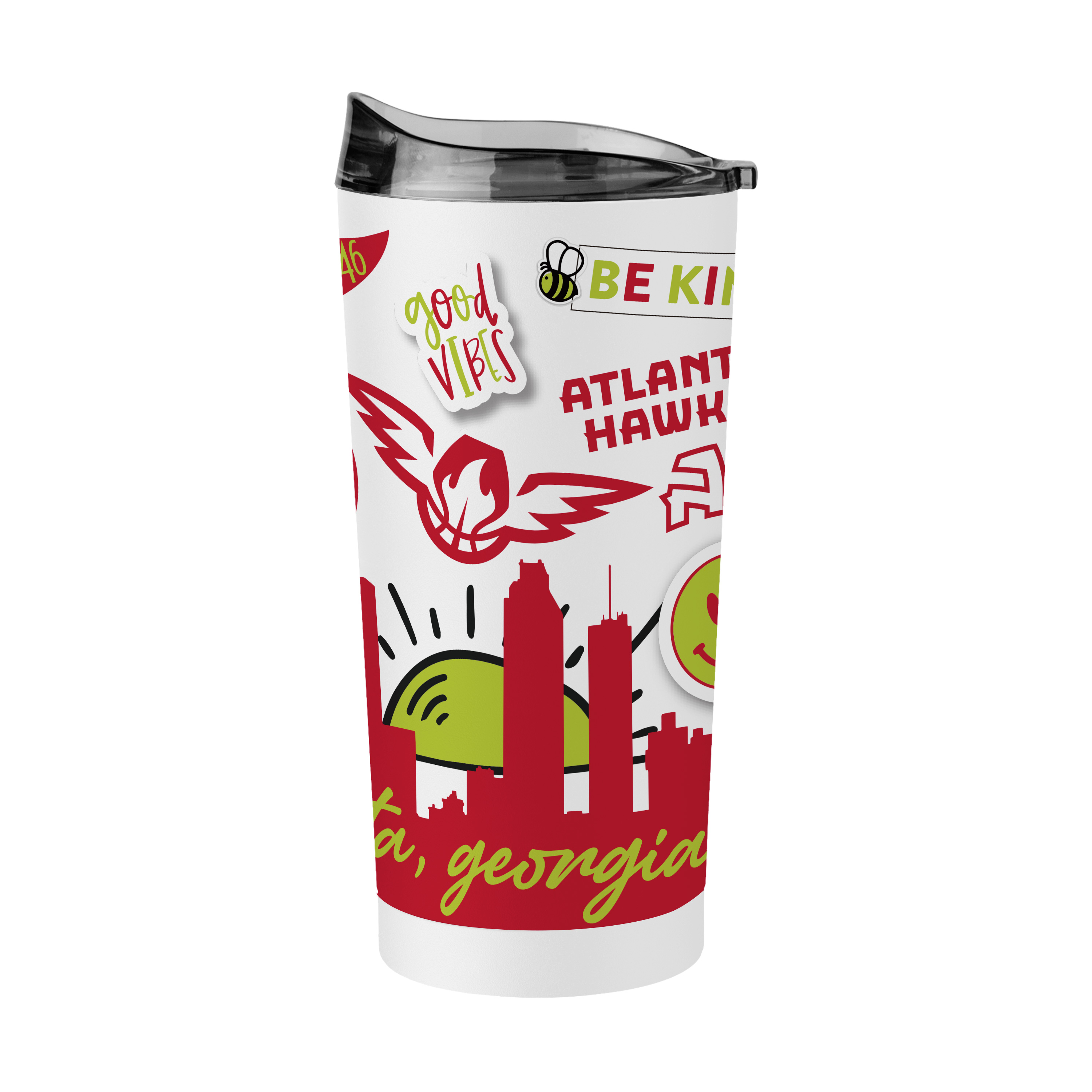 Atlanta Hawks 20oz Native Powder Coat Tumbler  
