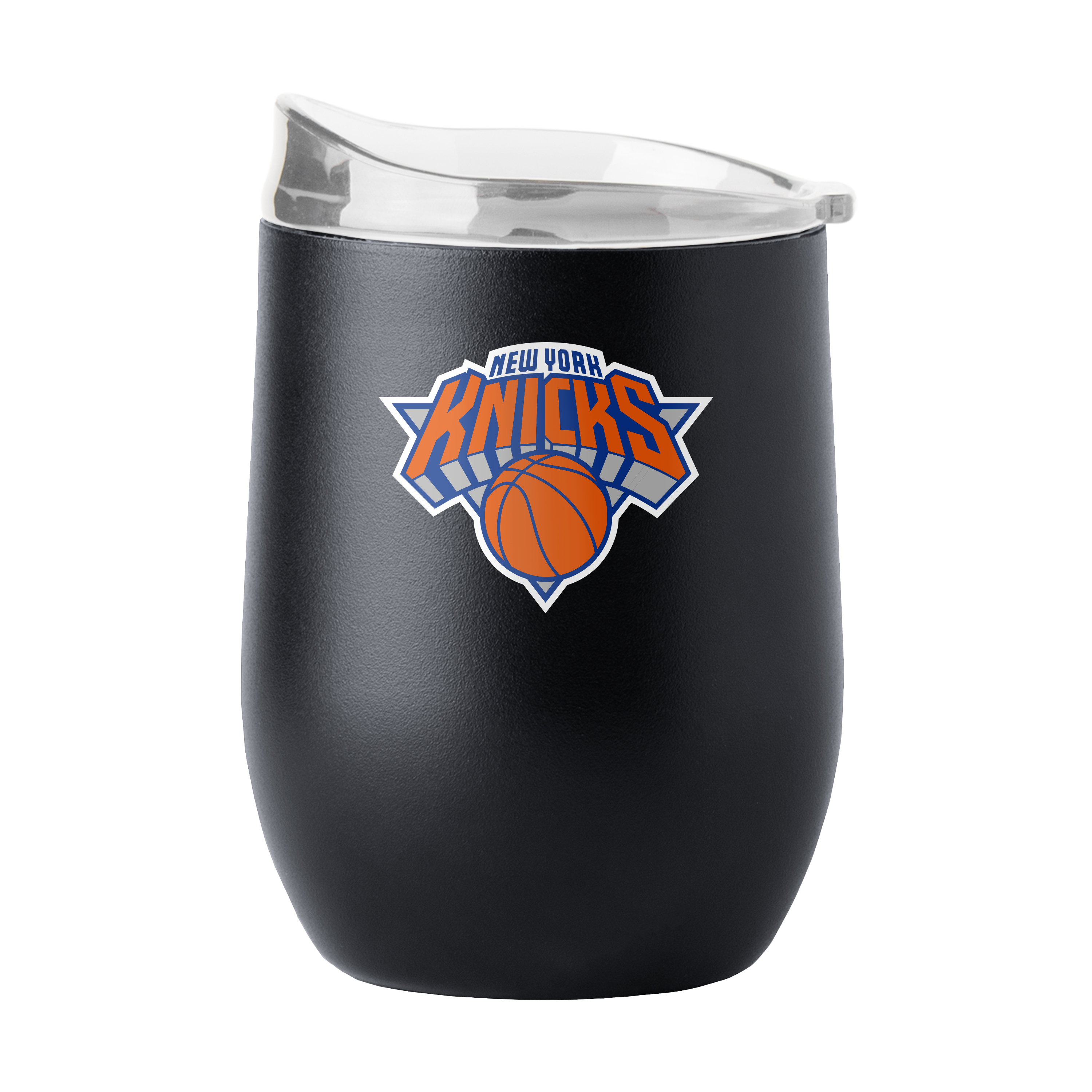 NY Knicks 16oz Swagger Powder Coat Curved Bev    