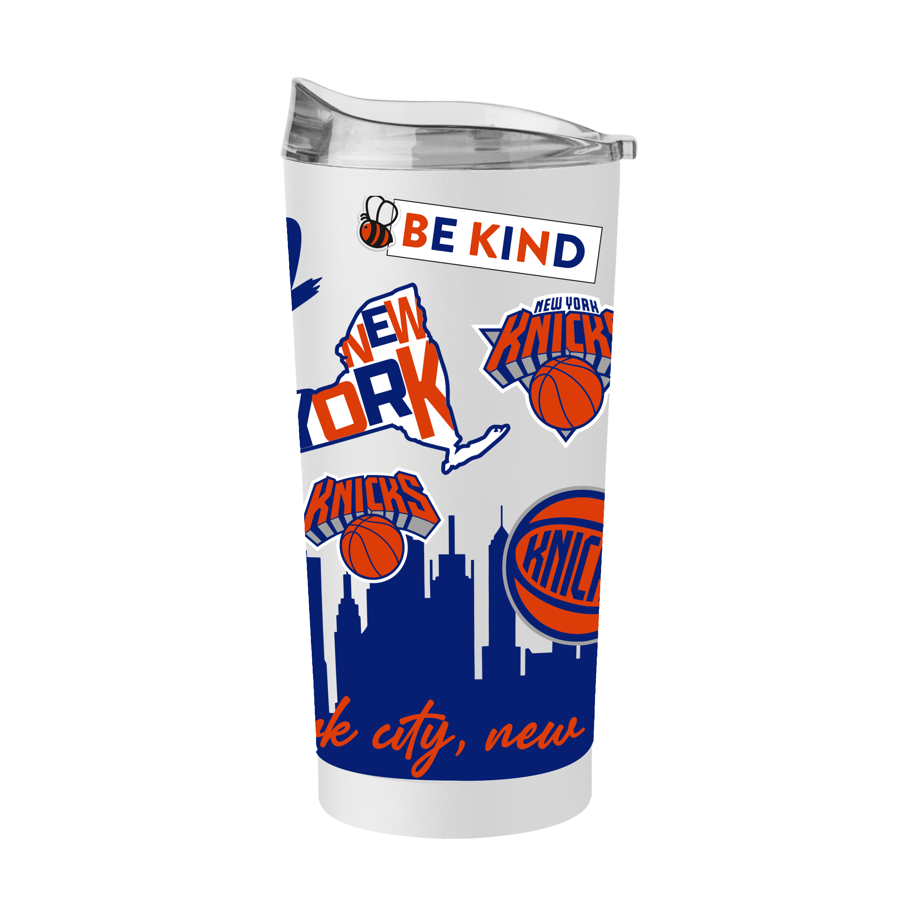 NY Knicks 20oz Native Powder Coat Tumbler    