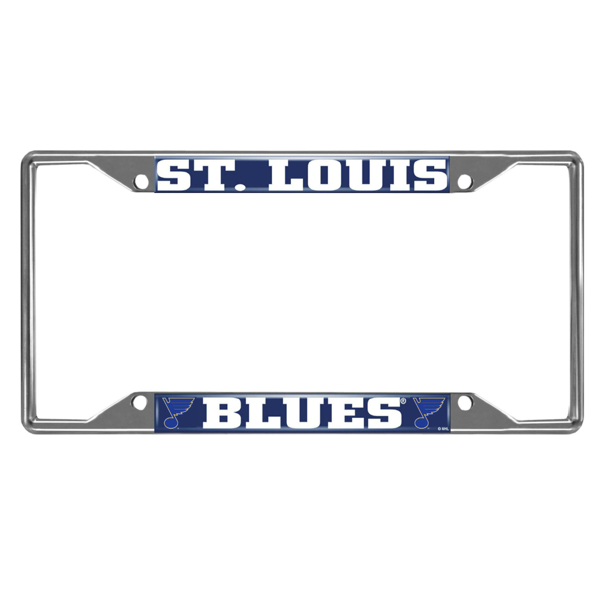 St. Louis Blues Chrome License Plate Frame    