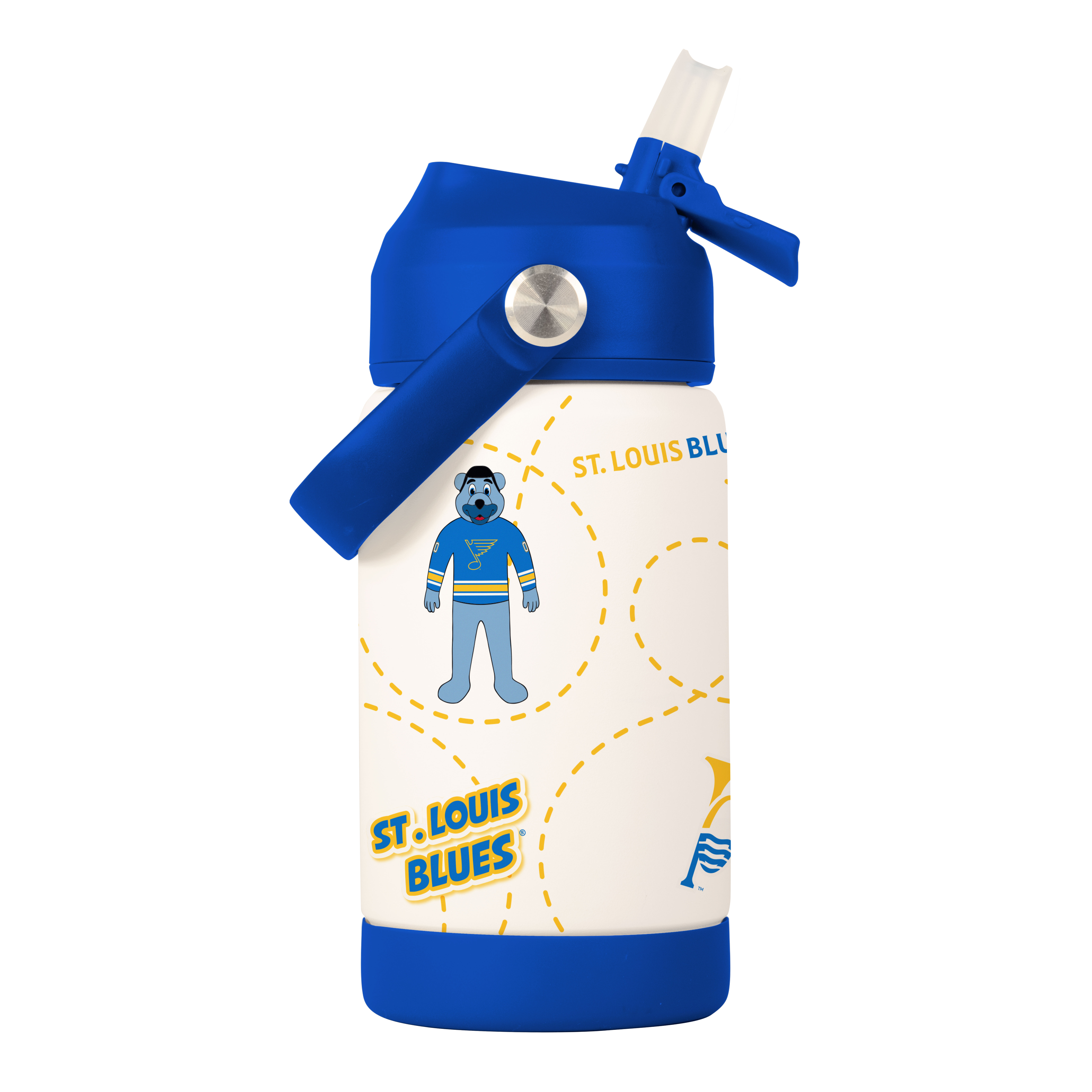 St. Louis Blues 12oz Mascot SS Kids Bottle    