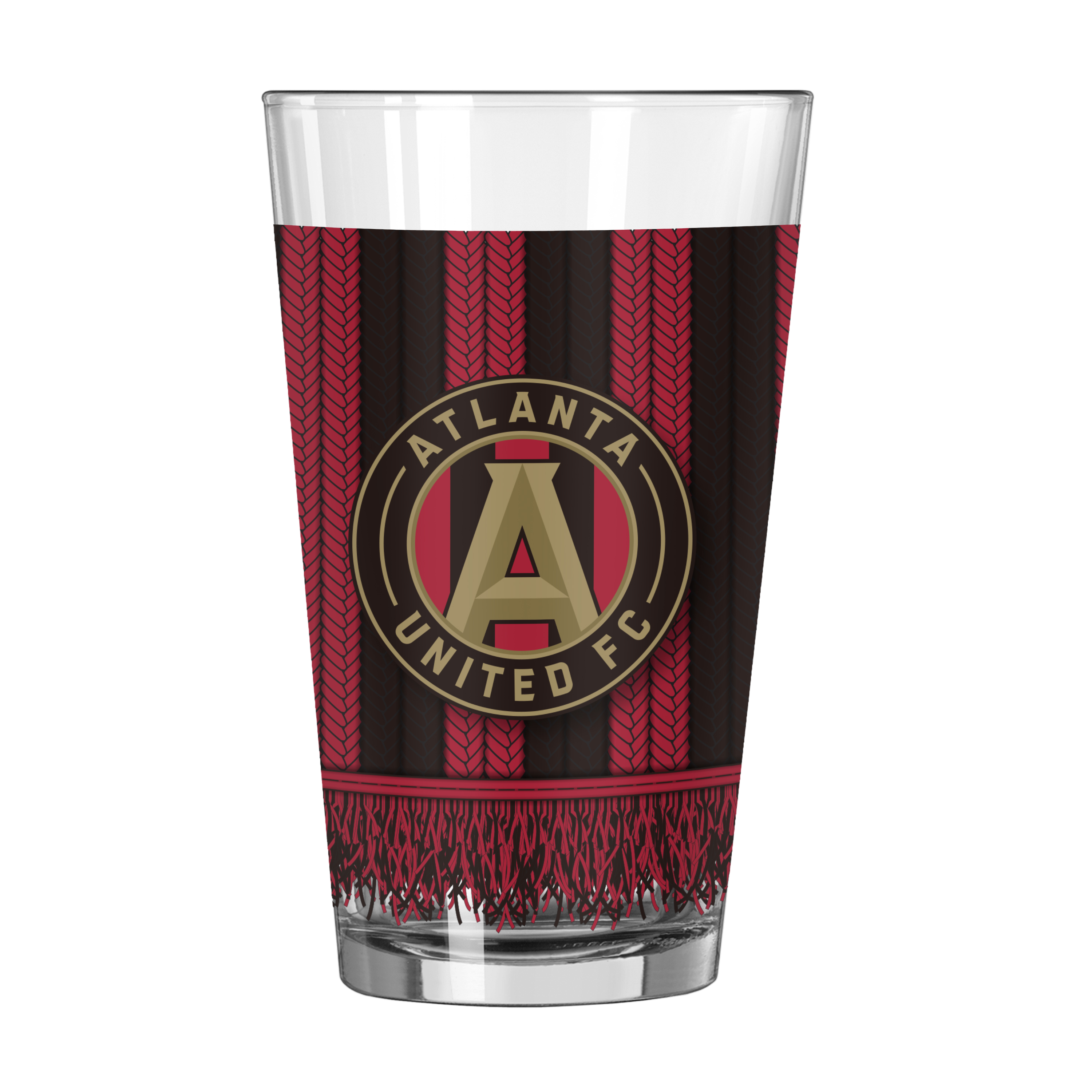 Atlanta United 16oz Scarf Pint Glass    