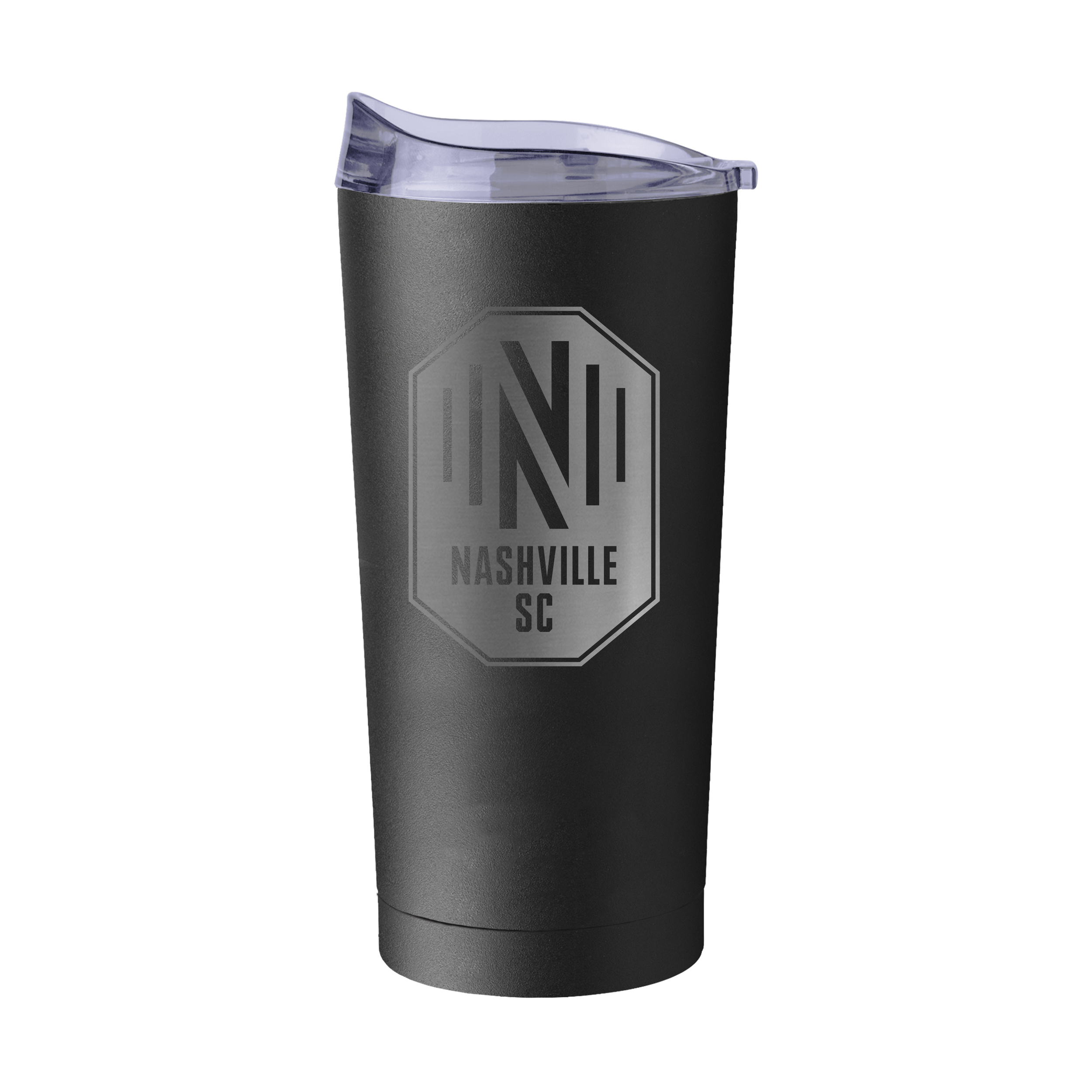 Nashville SC 20oz Gunmetal Black Powder Coat Tumbler    