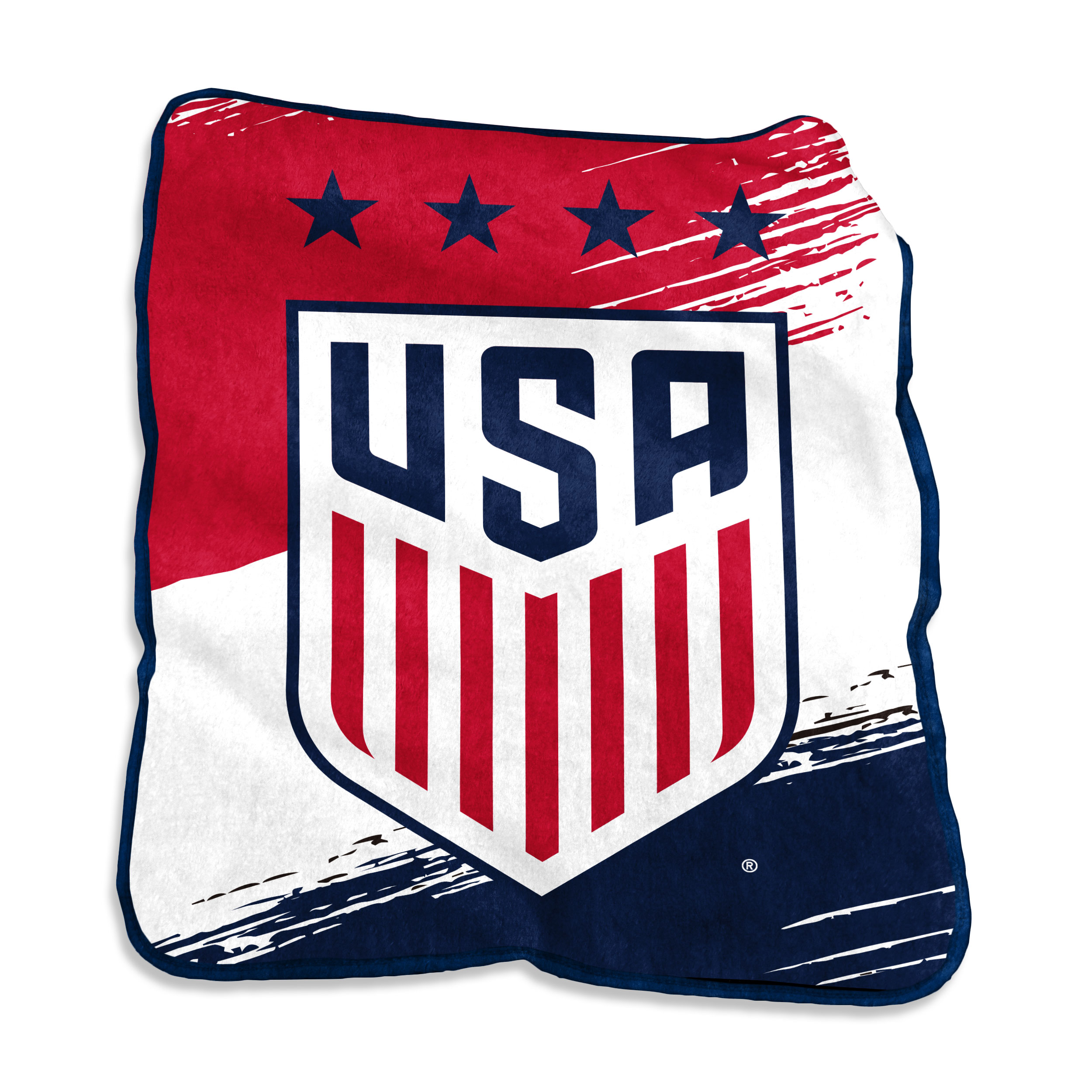 USSF Four Stars Raschel Throw    