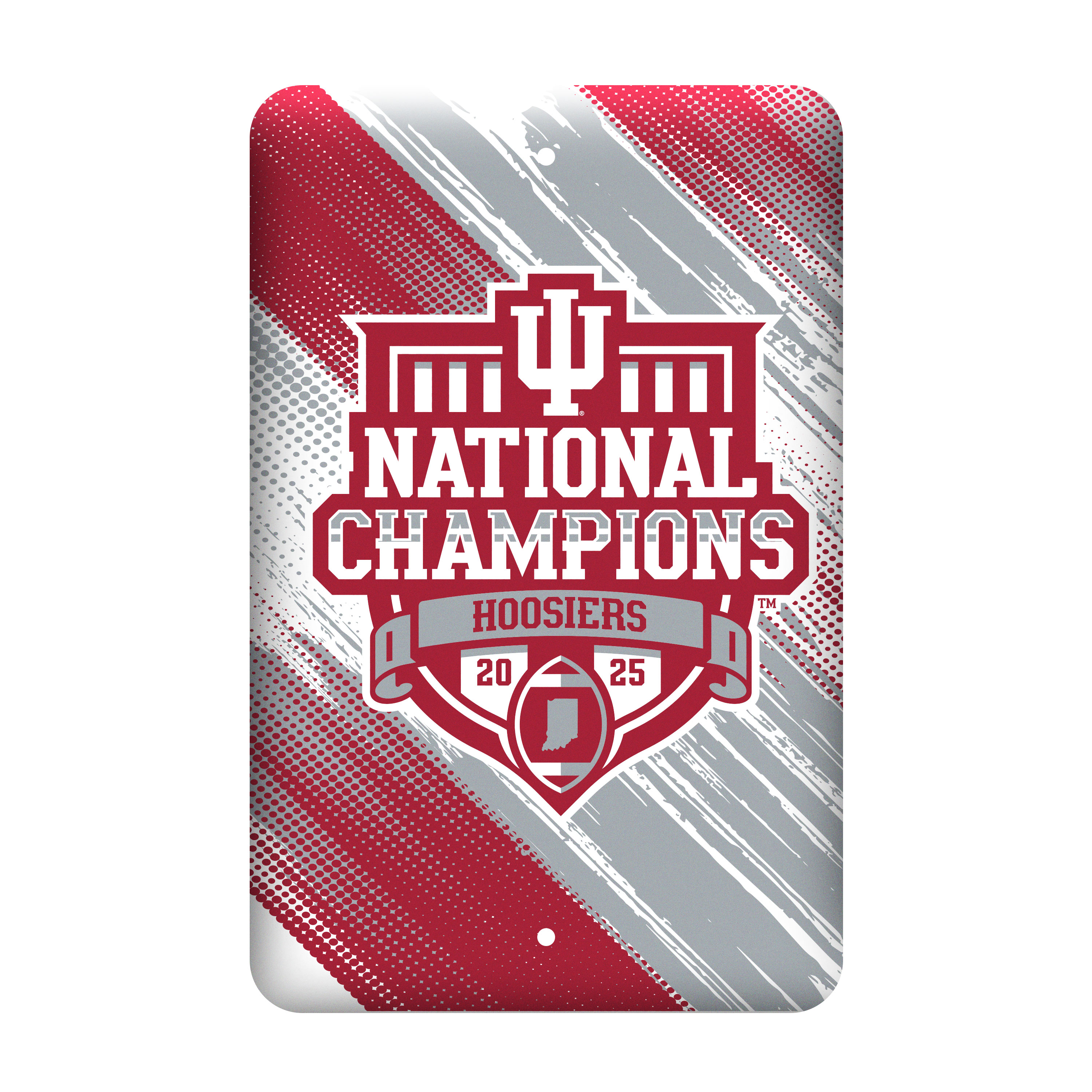 Indiana 2025 College Football Champions Metal Parking Sign  