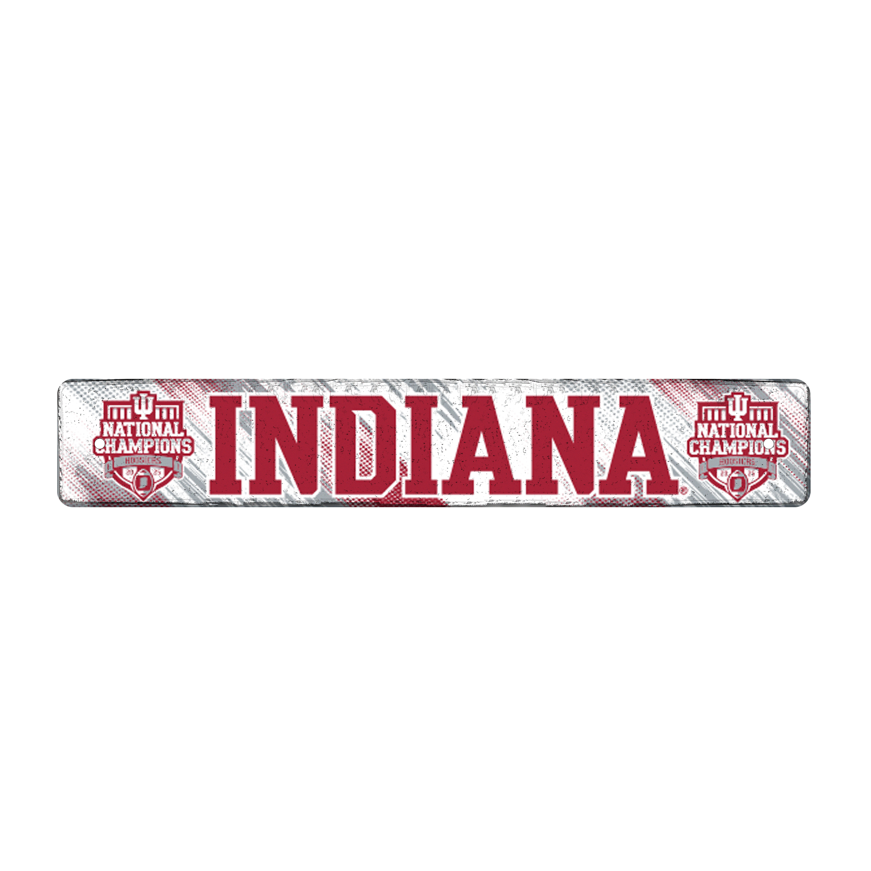 Indiana 2025 College Football Champions Metal Street Sign  