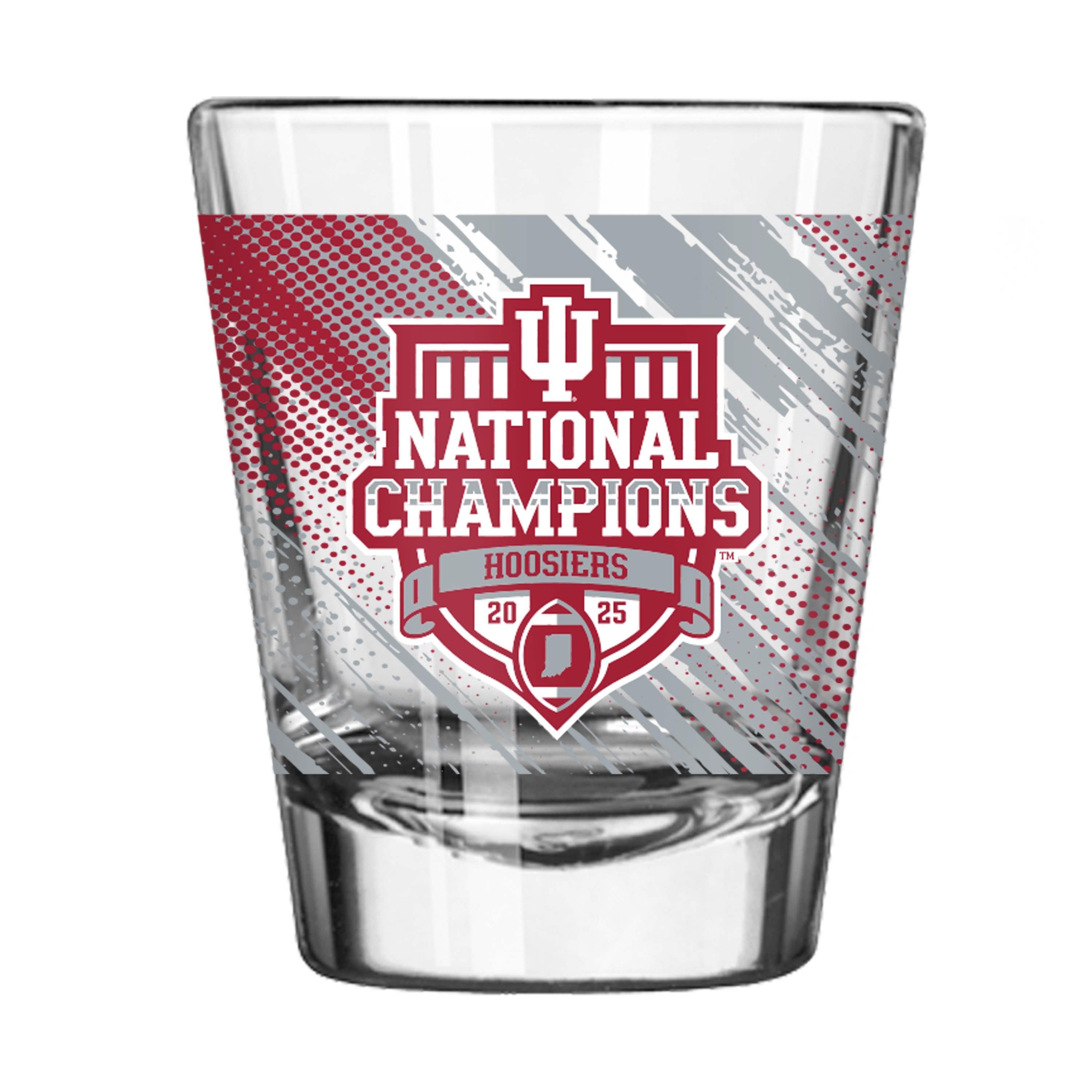 Indiana 2025 College Football Champions 2oz Repeat Shot Glass  