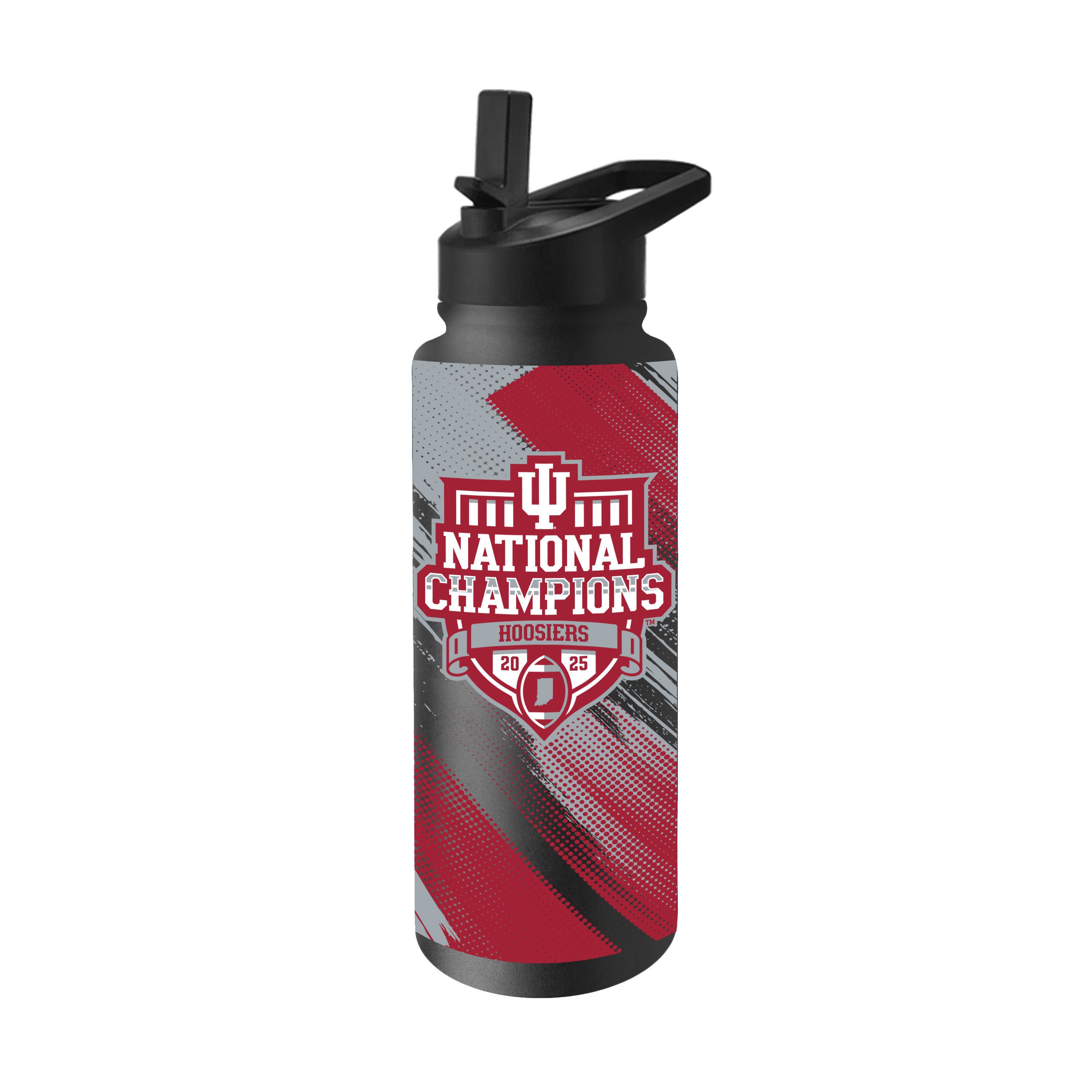 Indiana 2025 College Football Champions 34oz Quencher Bottle  