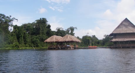 World Above - World Below in Colombian Amazon