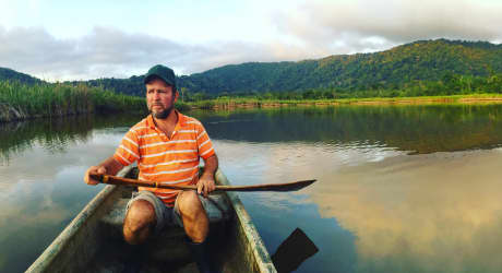 Viaggio in canoa alla Laguna Chocuaco