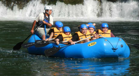Rafting nel Fiume Lacanja